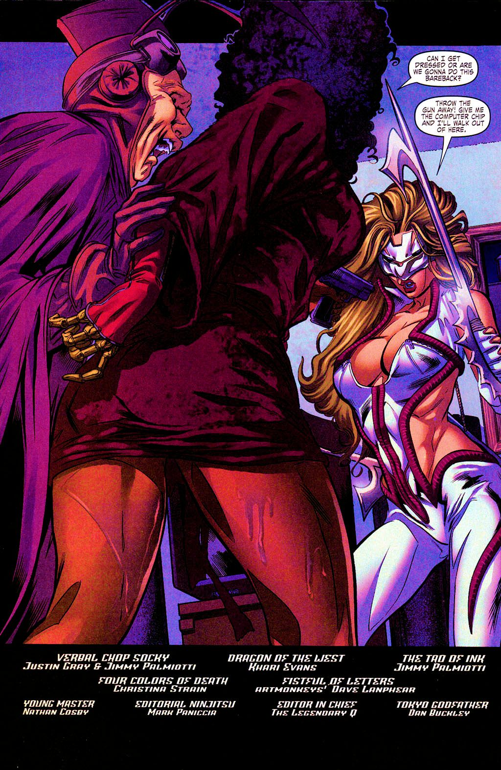 Read online Daughters of the Dragon comic -  Issue #4 - 3