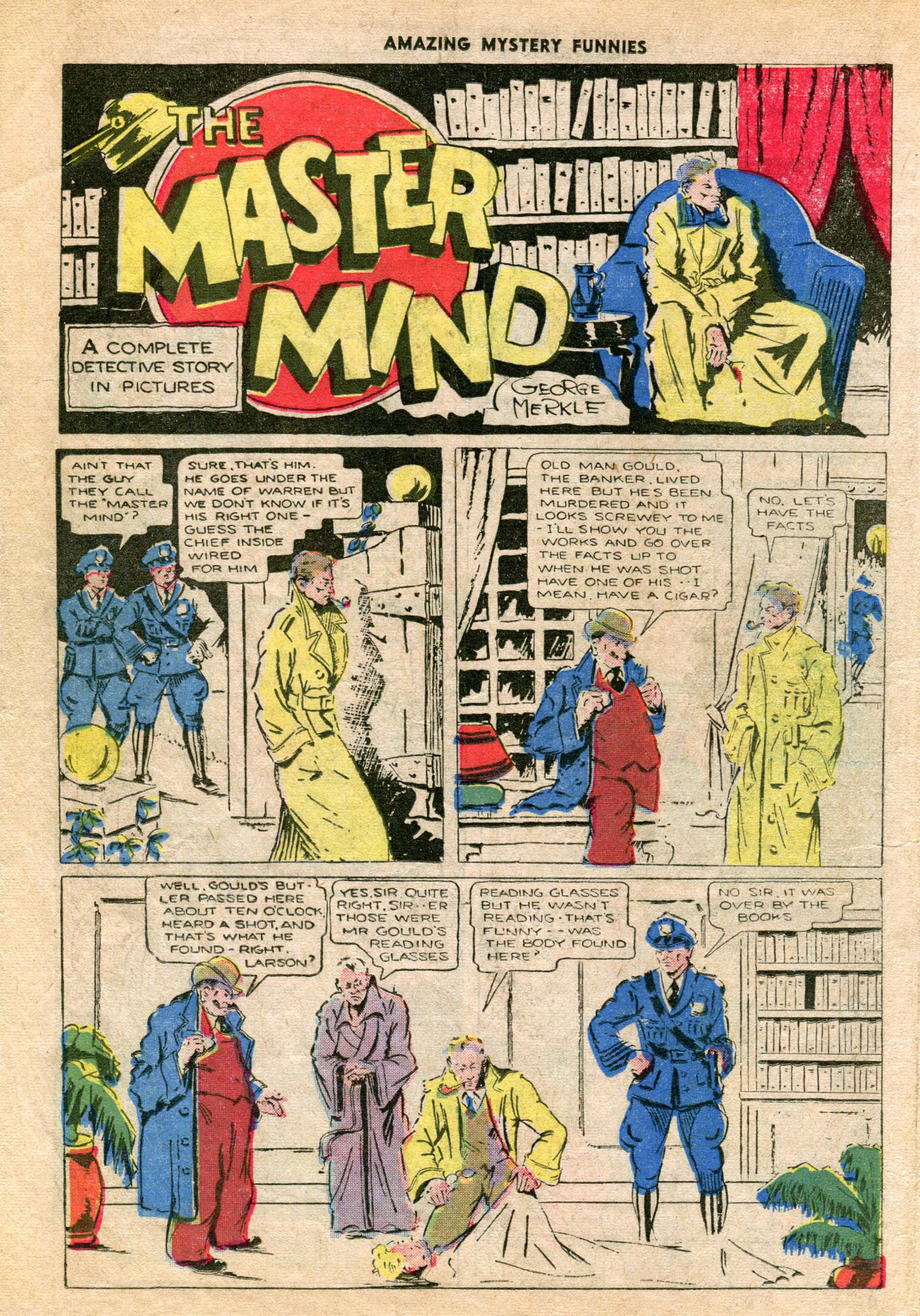 Read online Amazing Mystery Funnies comic -  Issue #1 - 9