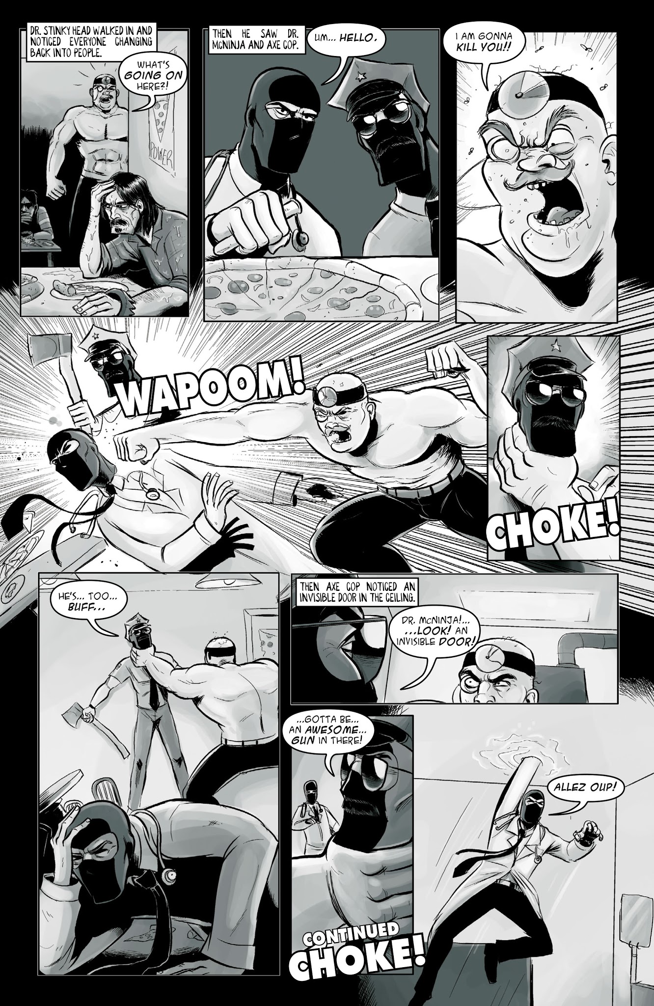 Read online Axe Cop comic -  Issue # TPB 3 - 73