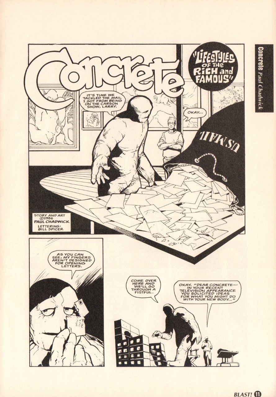 Read online Blast (1991) comic -  Issue #1 - 13