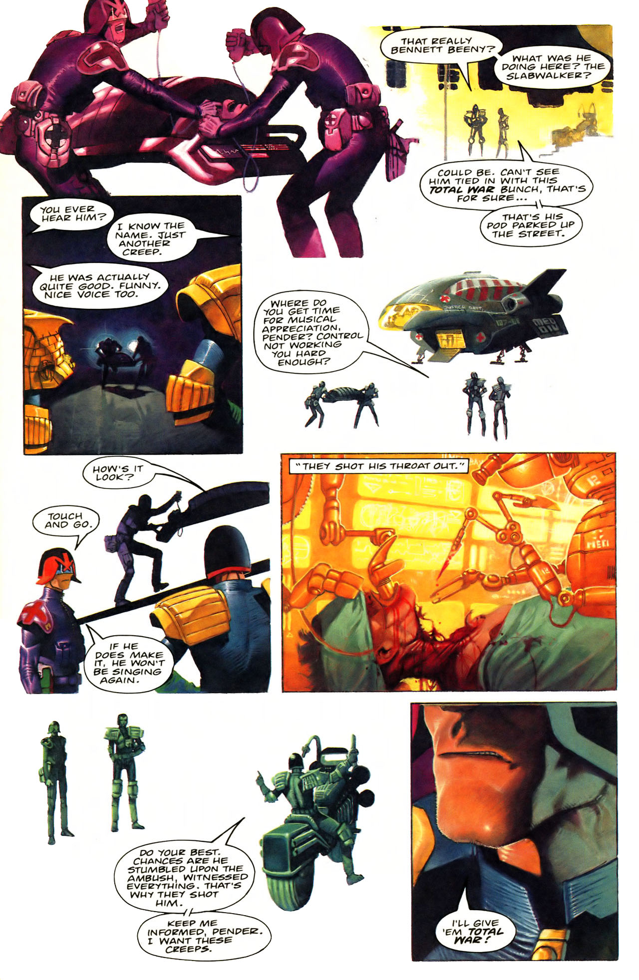 Read online Judge Dredd: The Megazine comic -  Issue #4 - 12