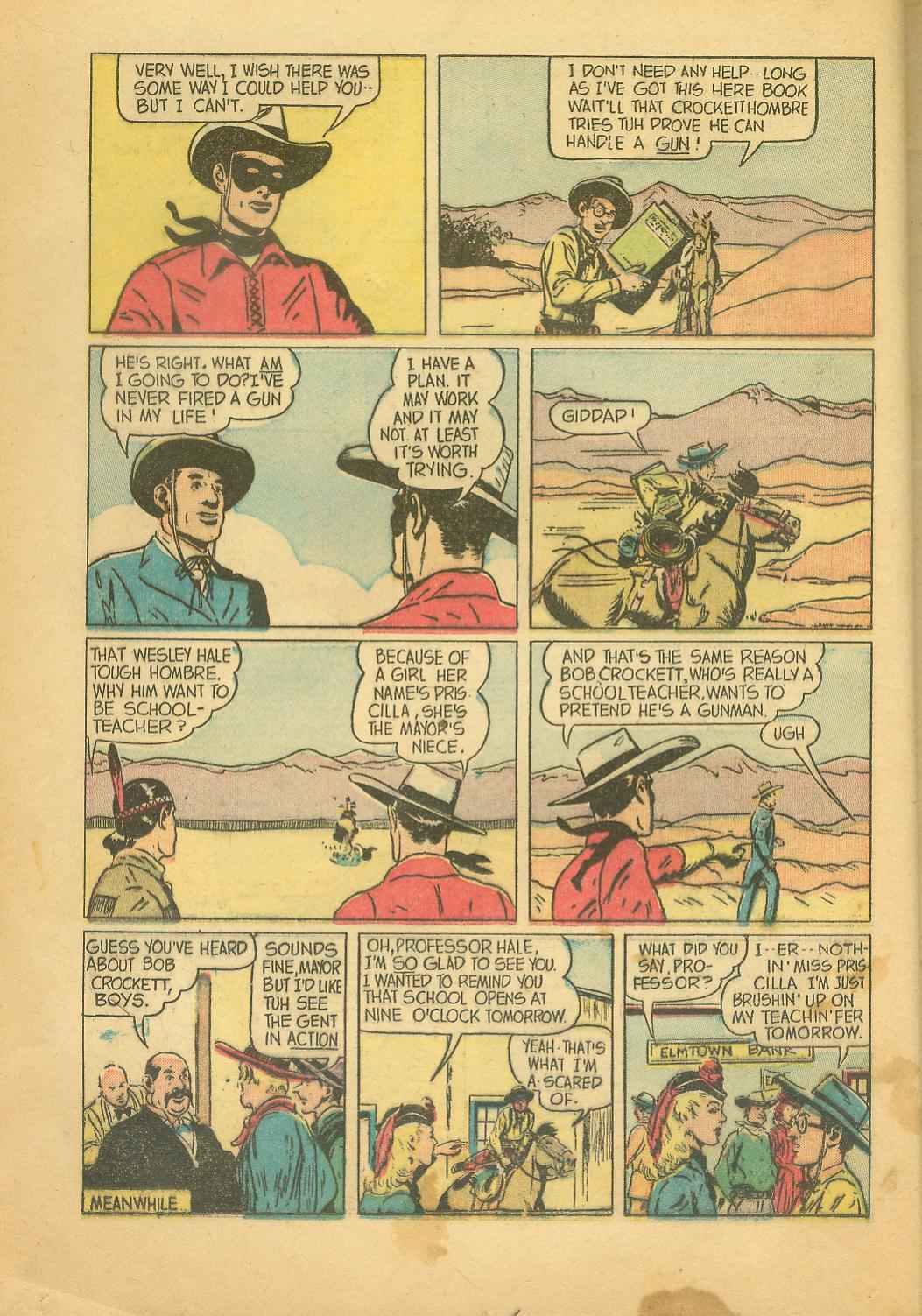 Read online The Lone Ranger (1948) comic -  Issue #14 - 16