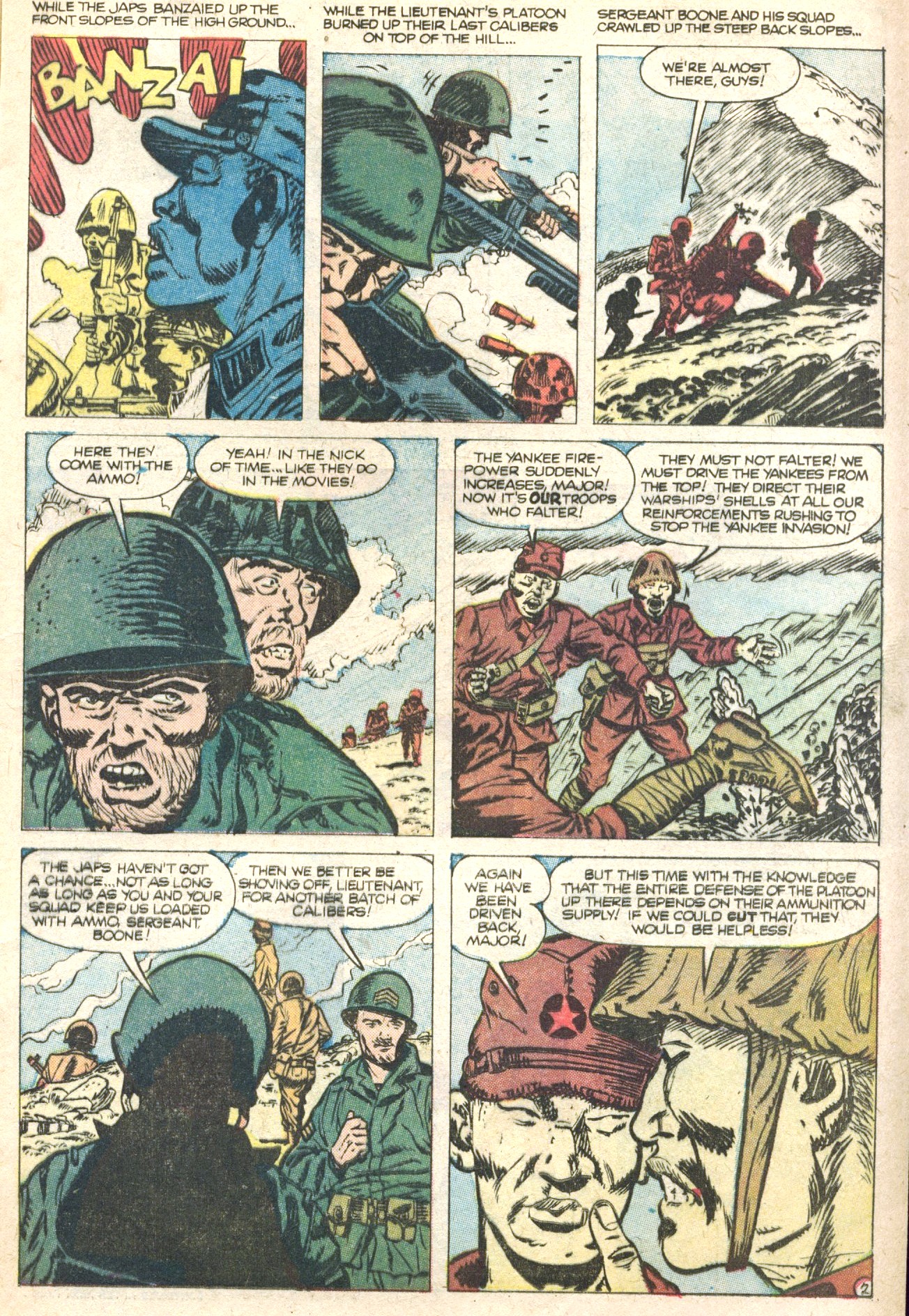 Read online Marines in Battle comic -  Issue #23 - 17