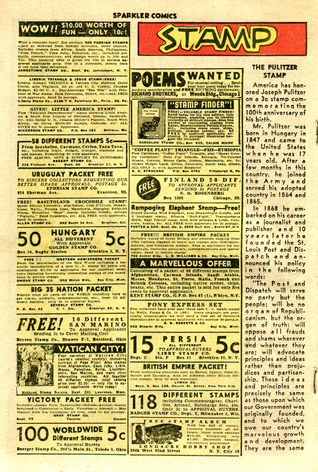 Read online Sparkler Comics comic -  Issue #69 - 26