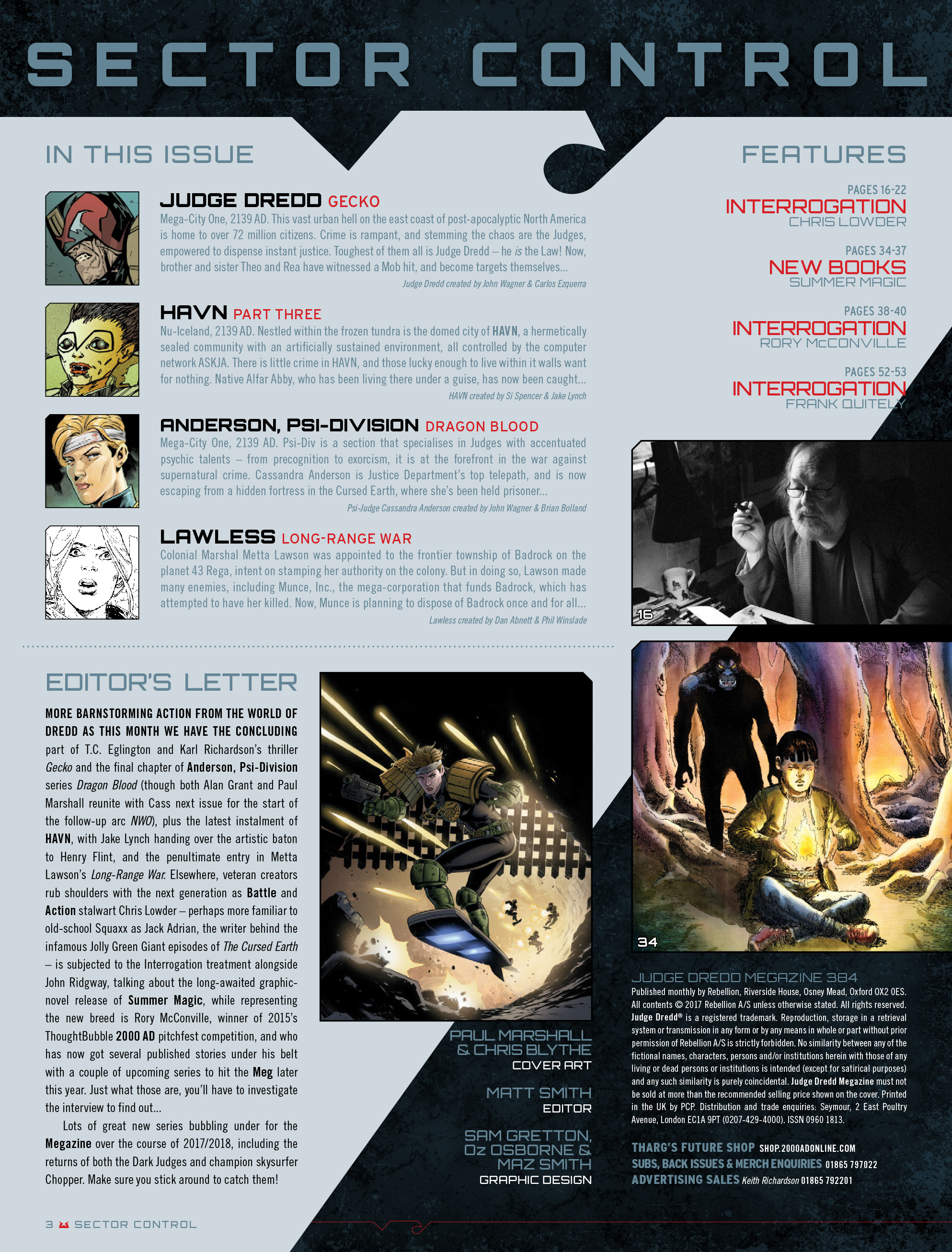 Read online Judge Dredd Megazine (Vol. 5) comic -  Issue #384 - 3