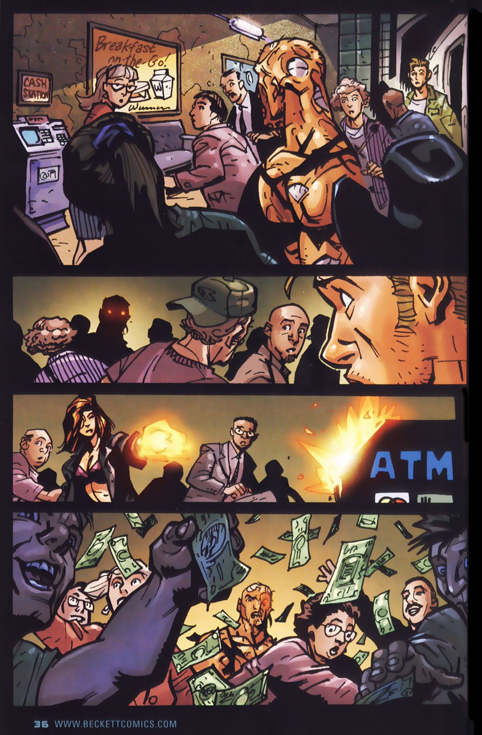 Read online Terminator 3 comic -  Issue #6 - 38