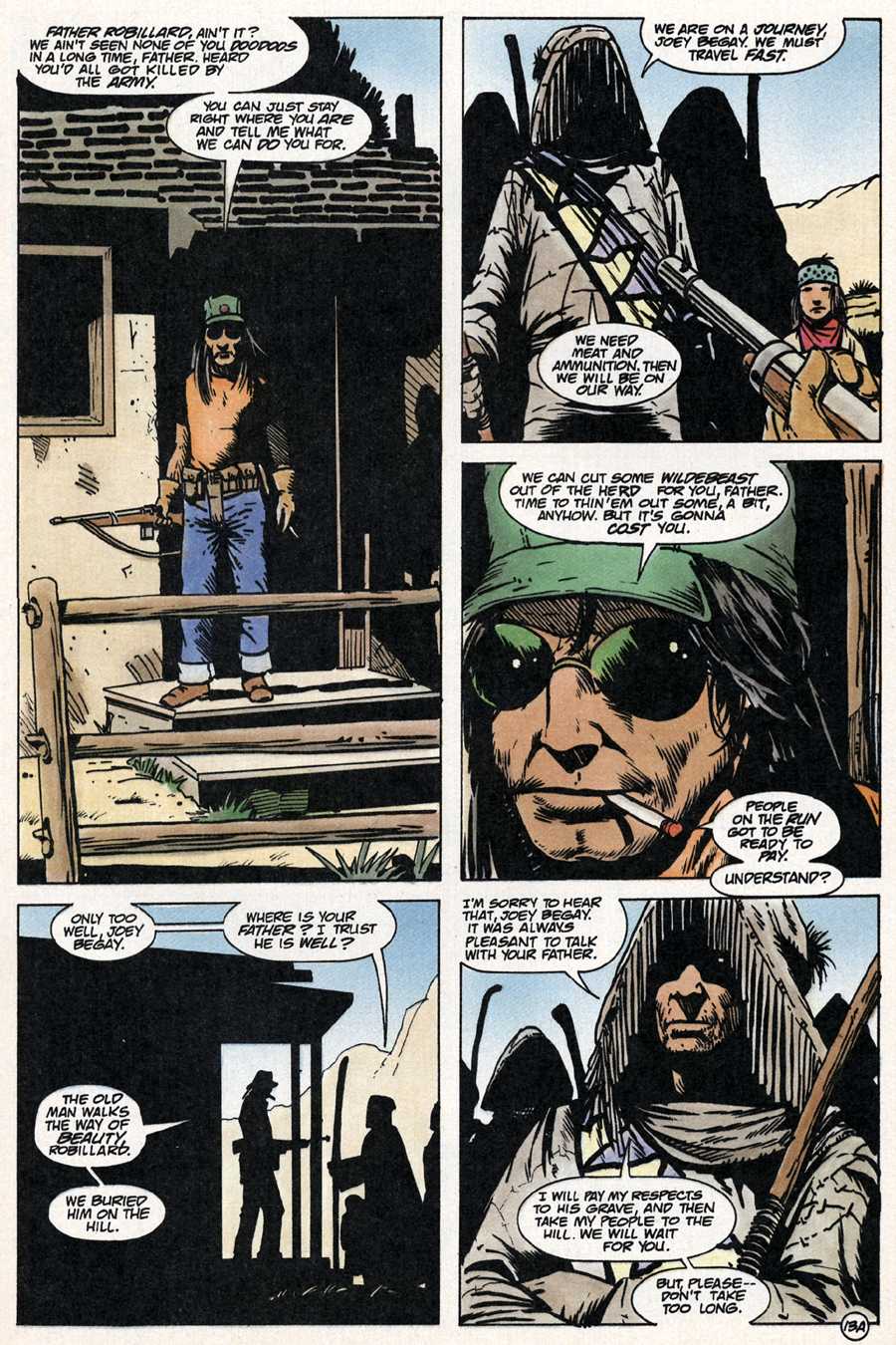 Read online Scout: War Shaman comic -  Issue #8 - 14