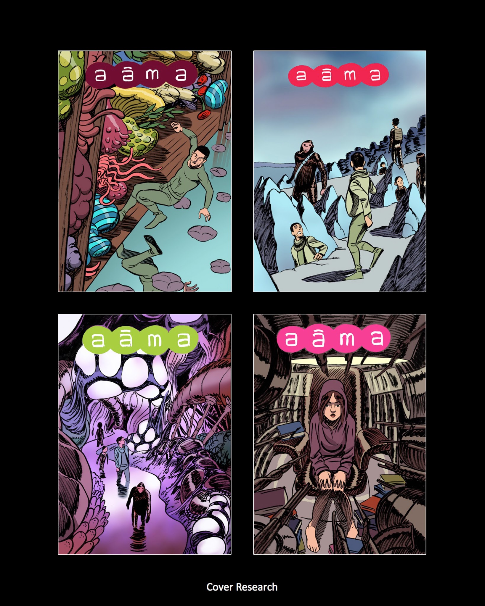 Read online Aama comic -  Issue #3 - 90
