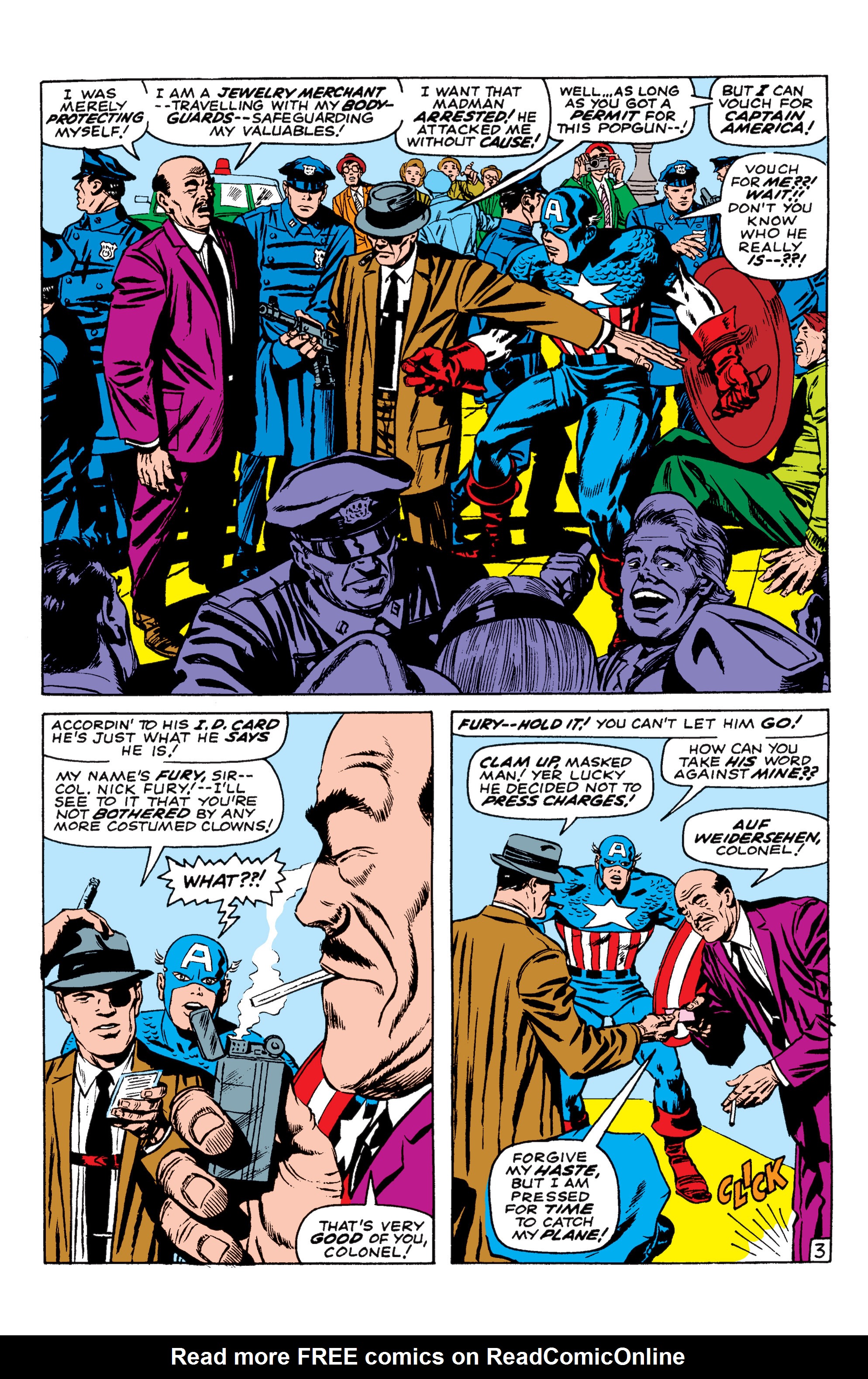 Read online Marvel Masterworks: Captain America comic -  Issue # TPB 3 (Part 1) - 9