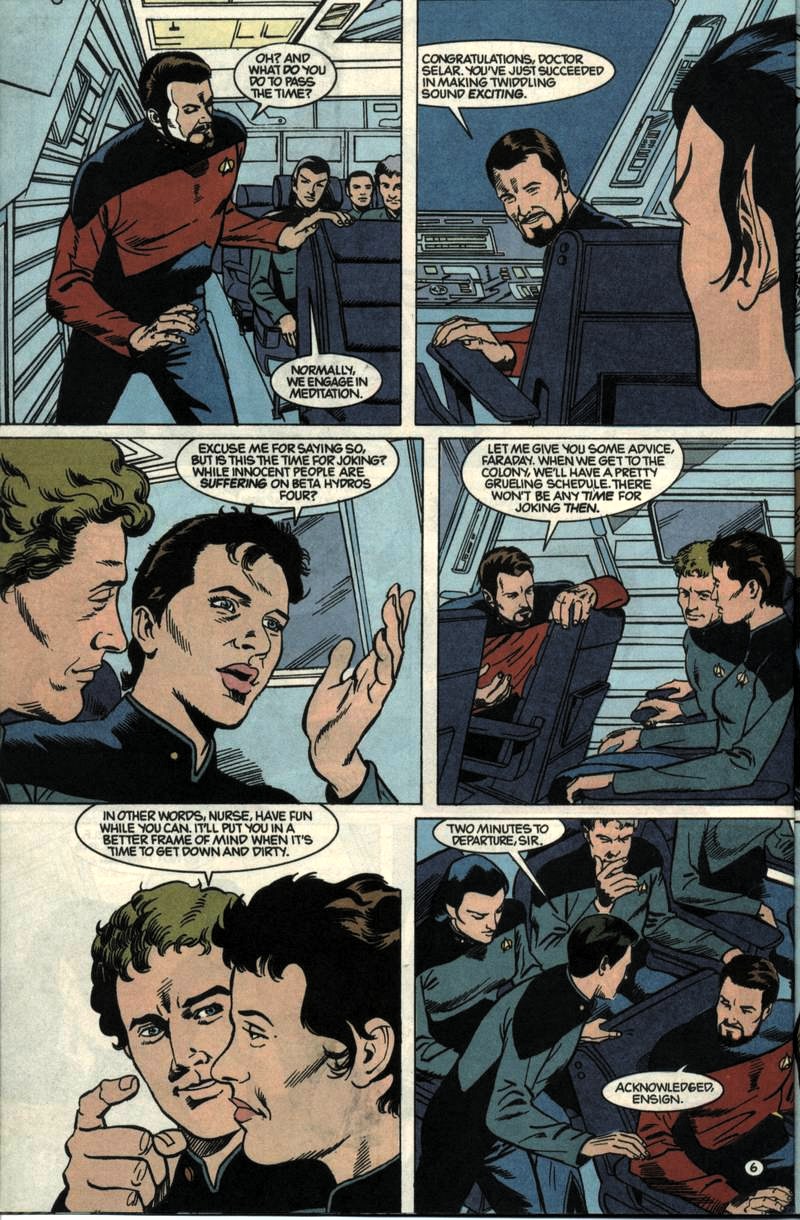 Read online Star Trek: The Next Generation (1989) comic -  Issue #20 - 7