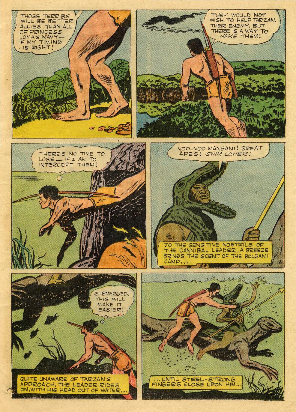 Read online Tarzan (1948) comic -  Issue #59 - 11