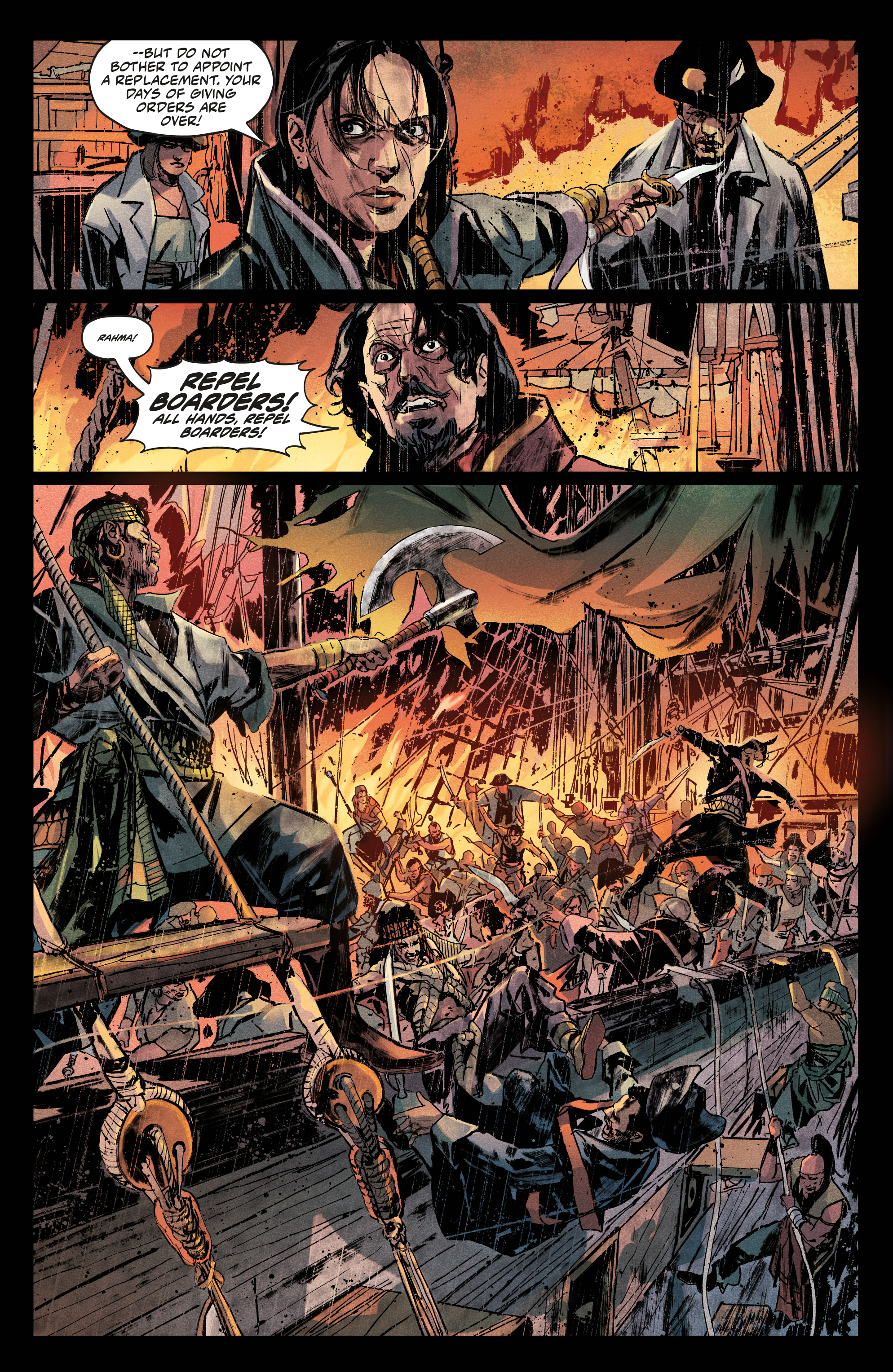 Read online Skull and Bones: Savage Storm comic -  Issue #3 - 15