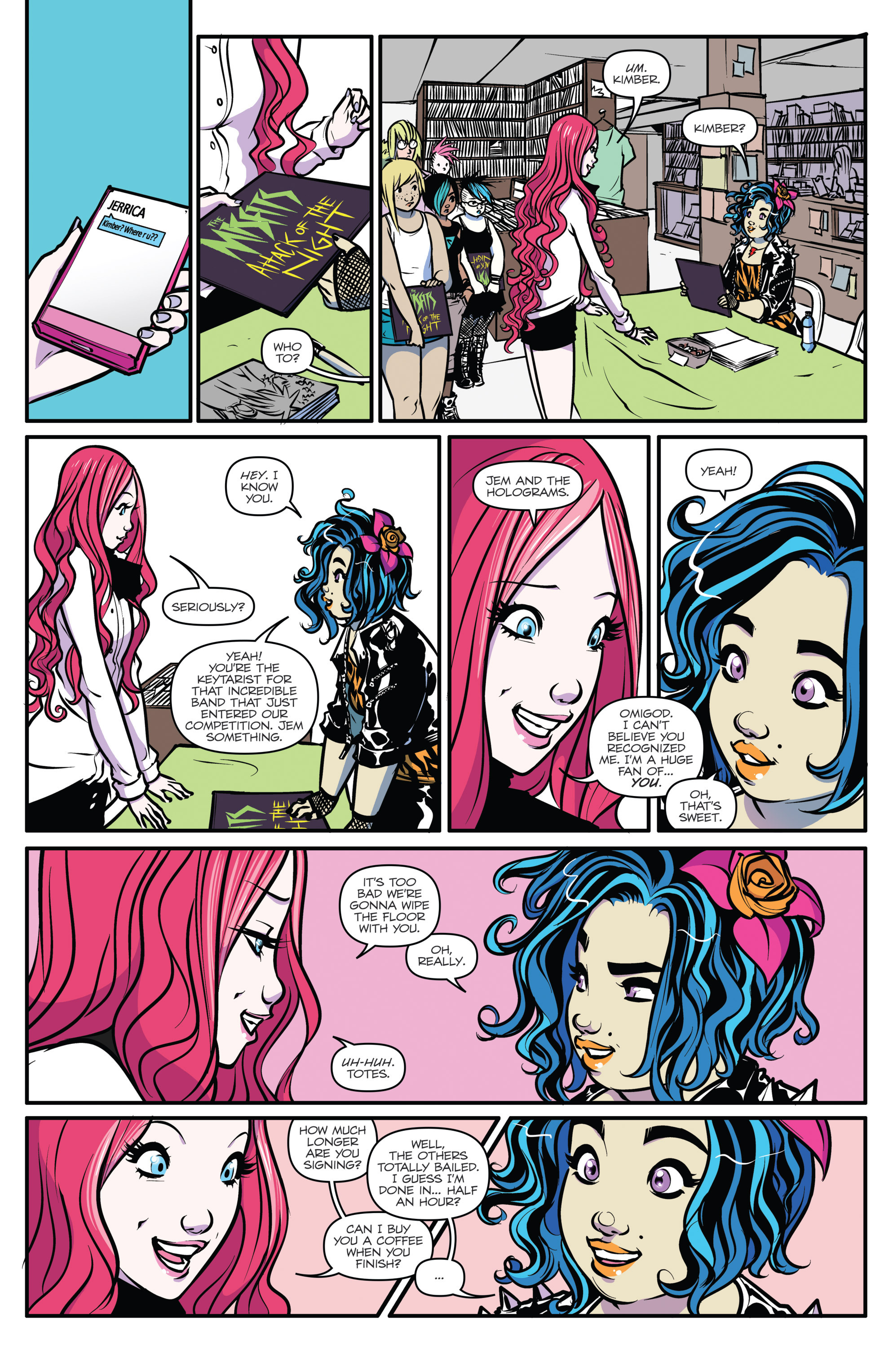 Read online Jem and The Holograms comic -  Issue #2 - 26