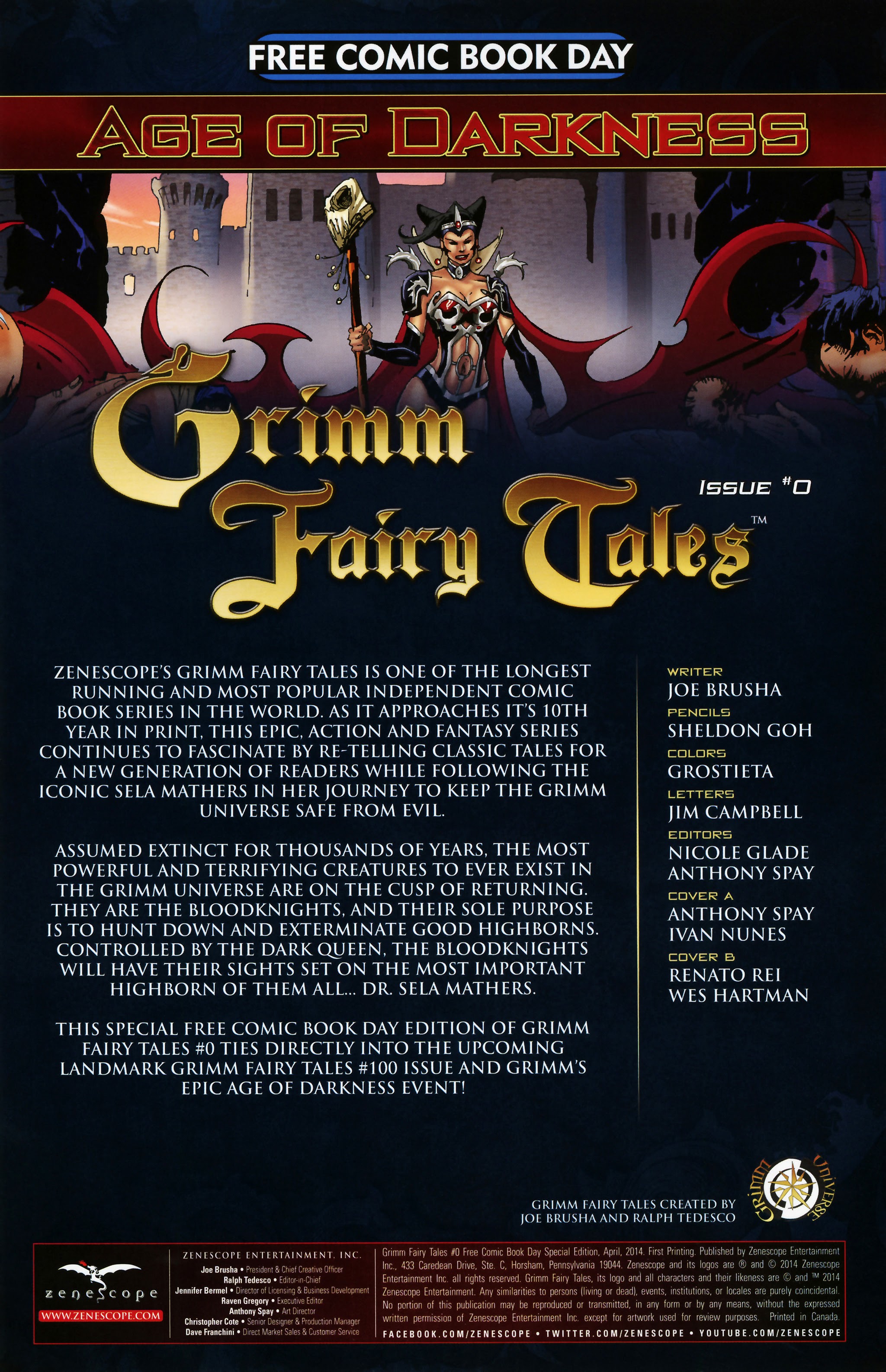 Read online Grimm Fairy Tales (2005) comic -  Issue #0 - 4