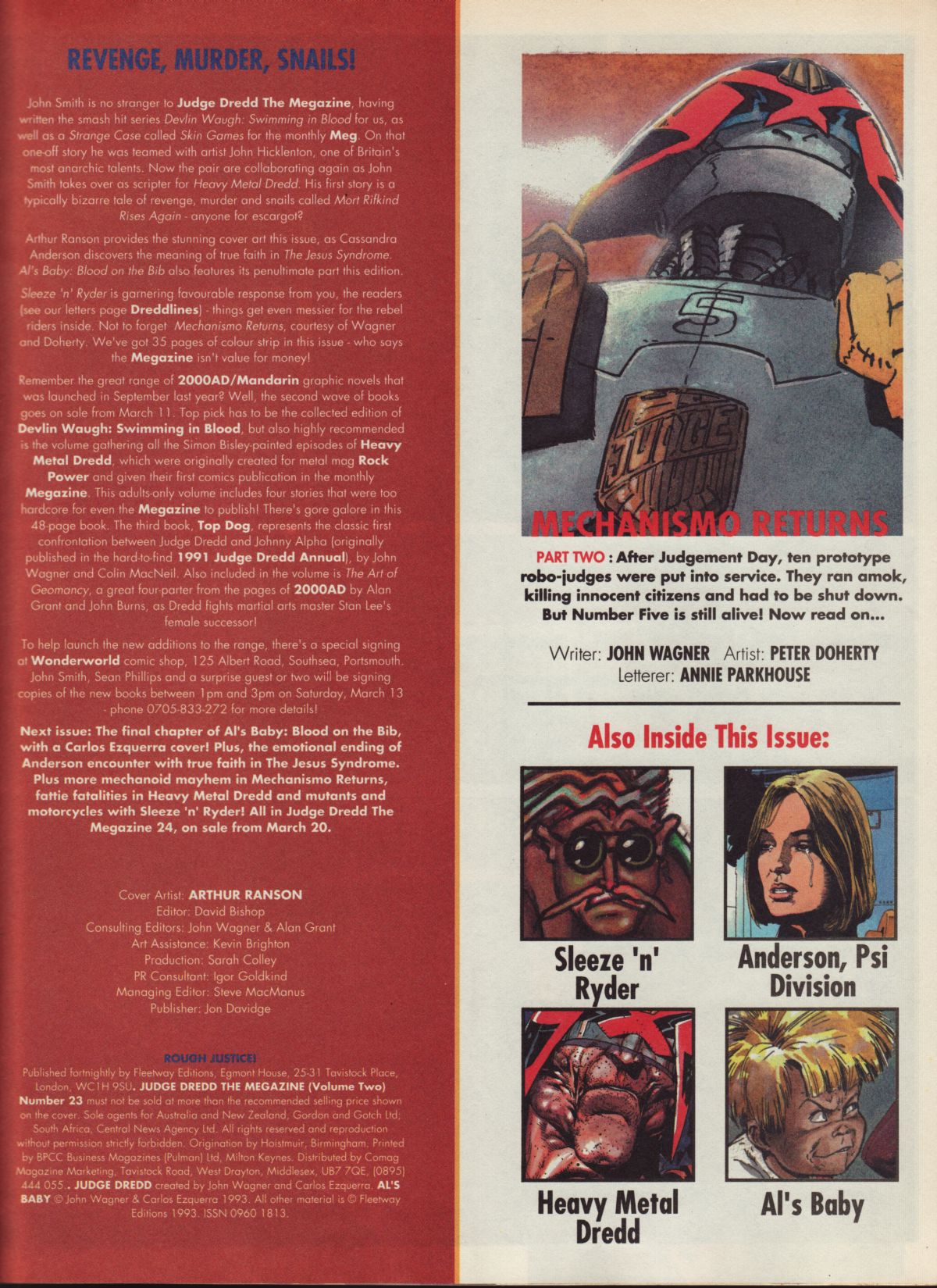 Read online Judge Dredd: The Megazine (vol. 2) comic -  Issue #23 - 3
