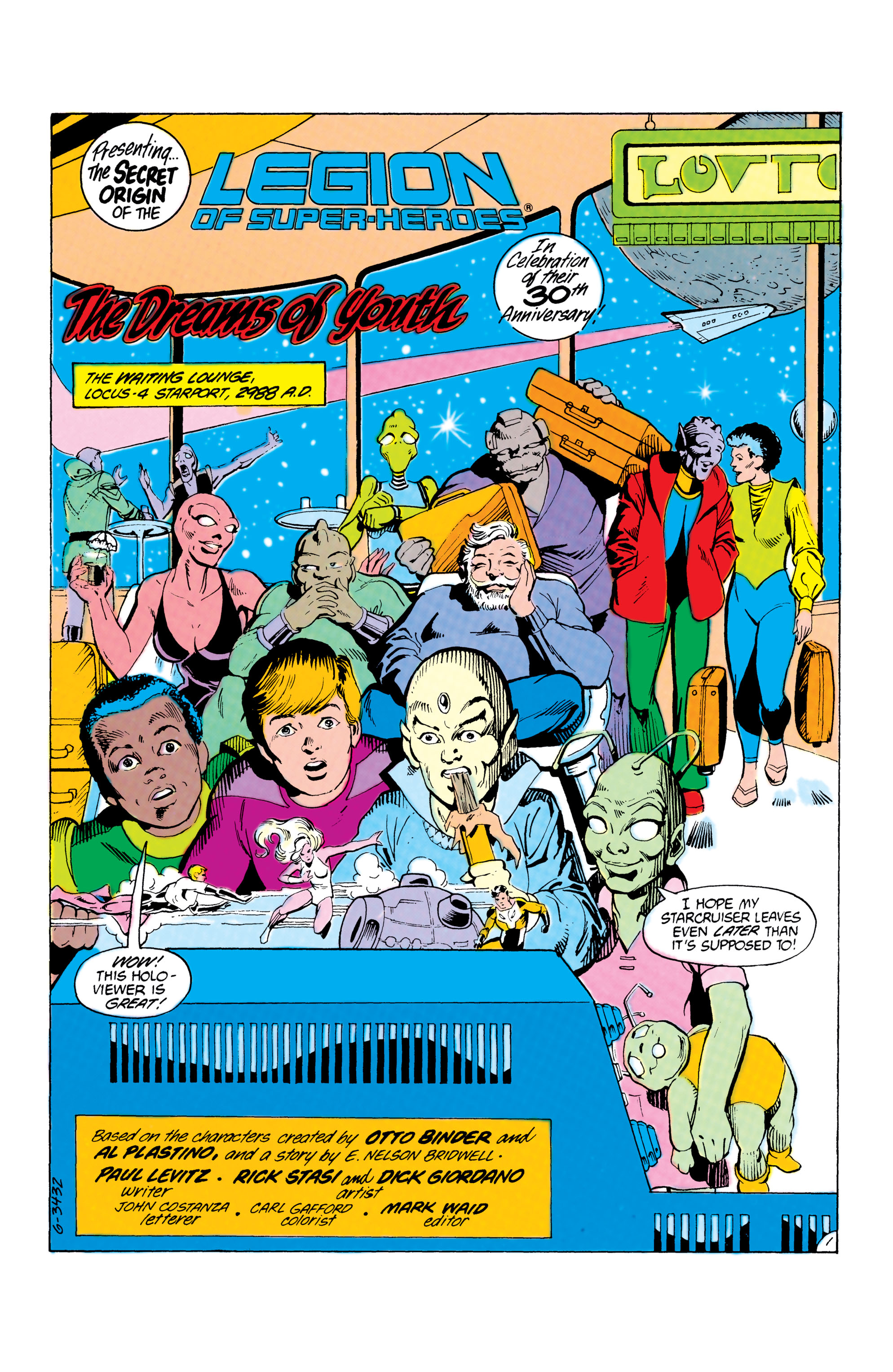 Read online Secret Origins (1986) comic -  Issue #25 - 2