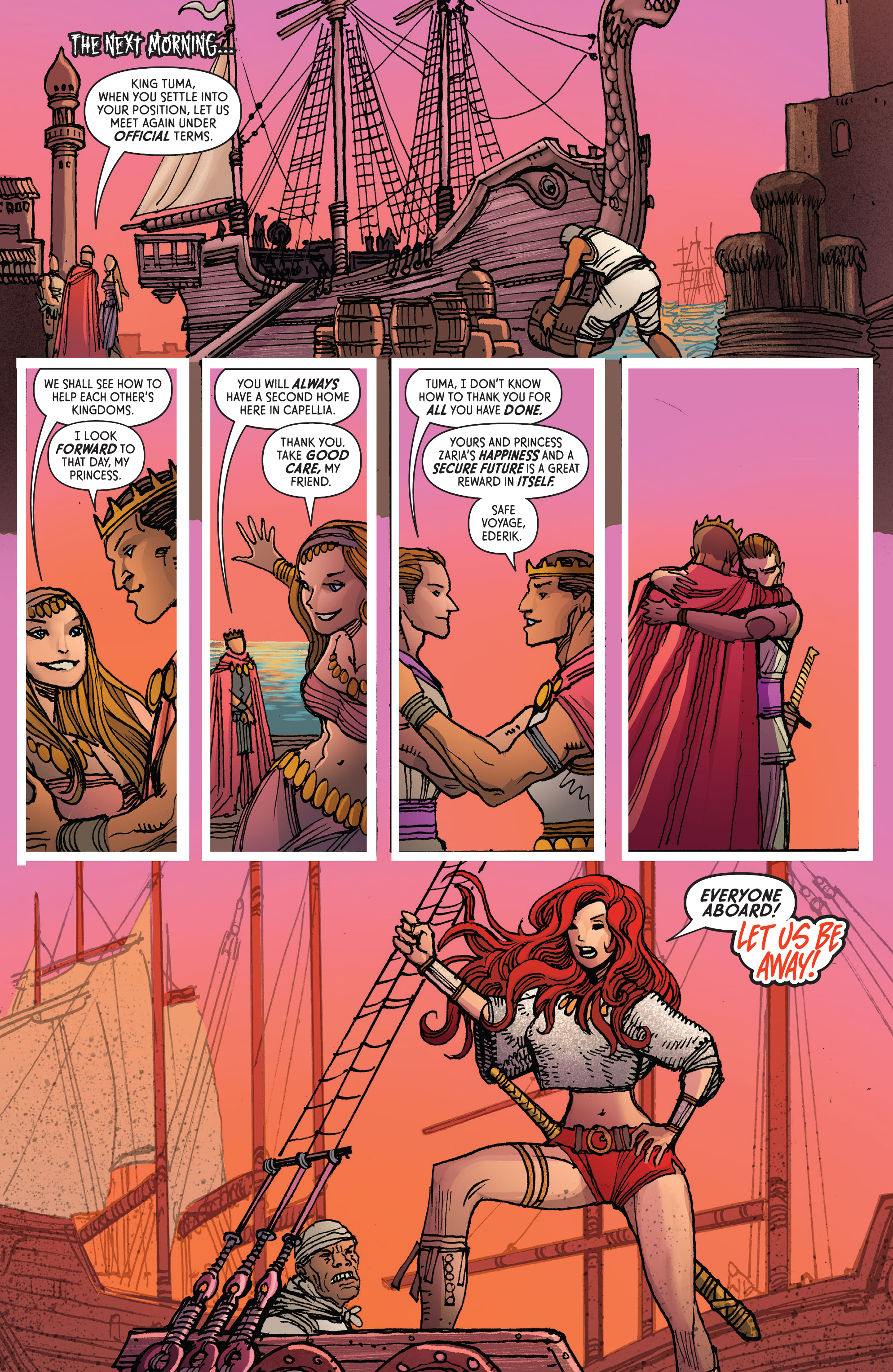 Read online The Invincible Red Sonja comic -  Issue #9 - 22