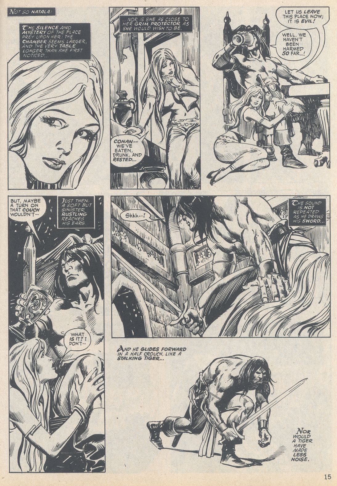Read online The Savage Sword Of Conan comic -  Issue #20 - 15
