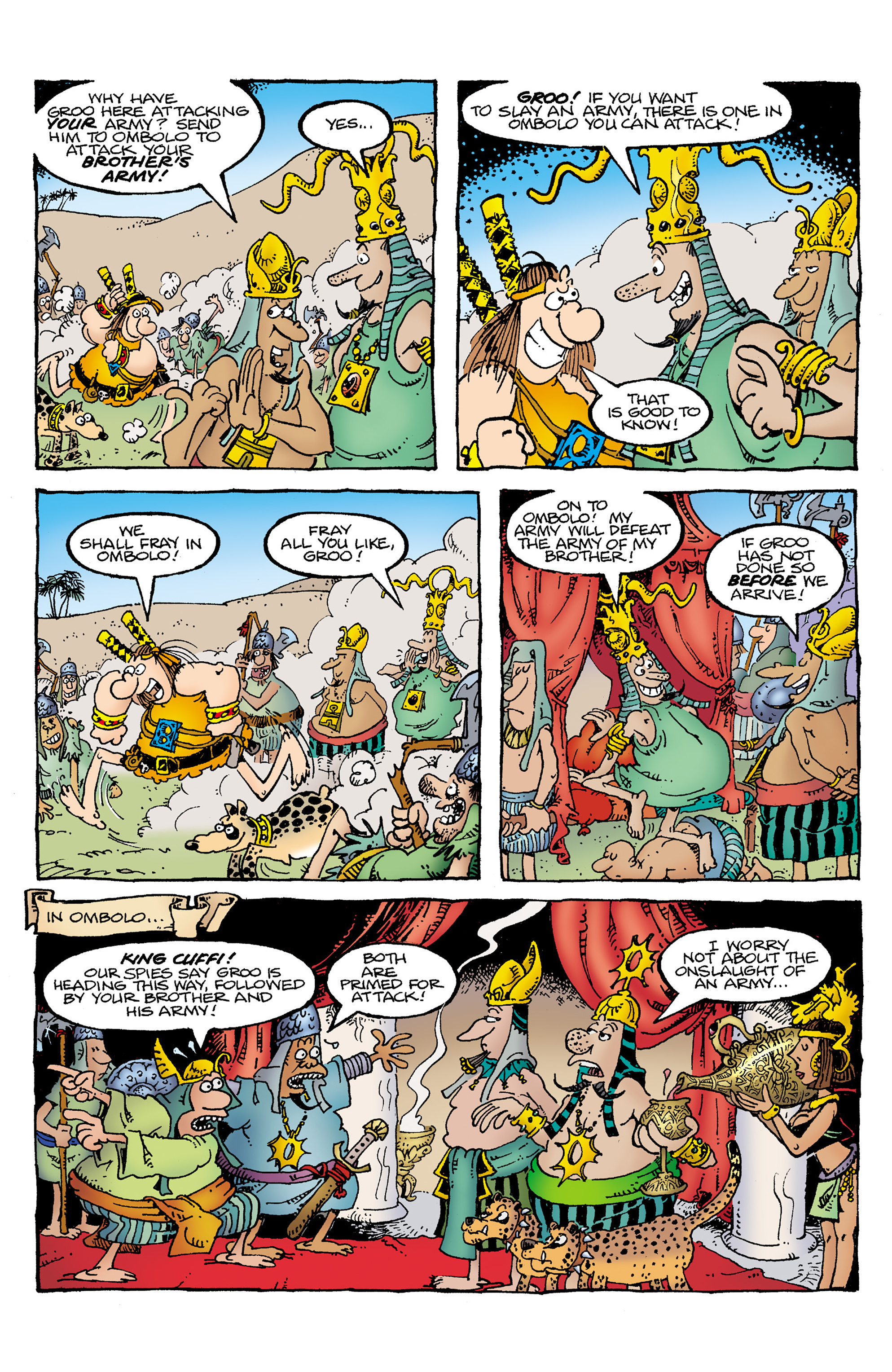 Read online Groo: Fray of the Gods comic -  Issue #4 - 14