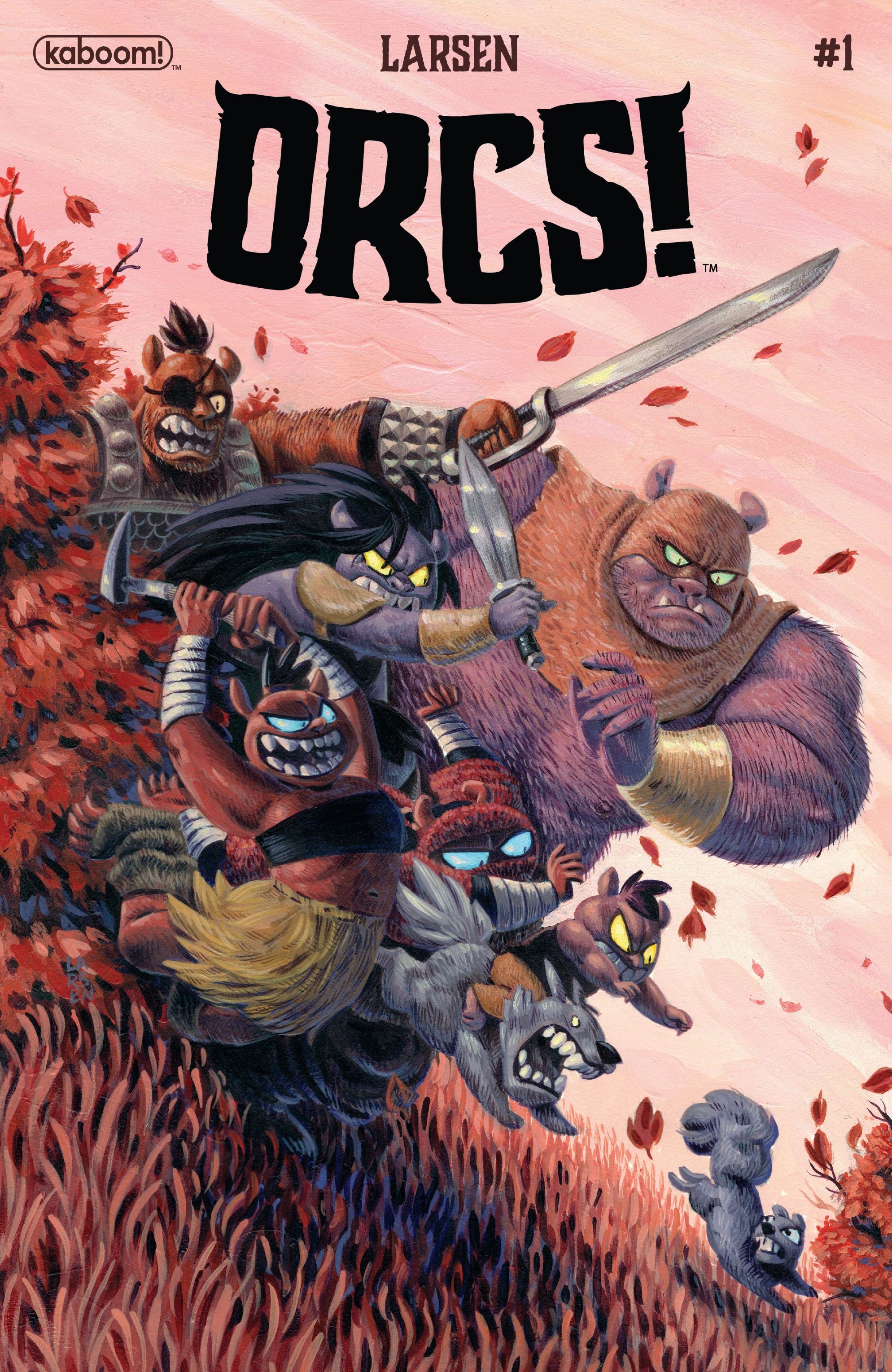 Read online ORCS! comic -  Issue #1 - 1