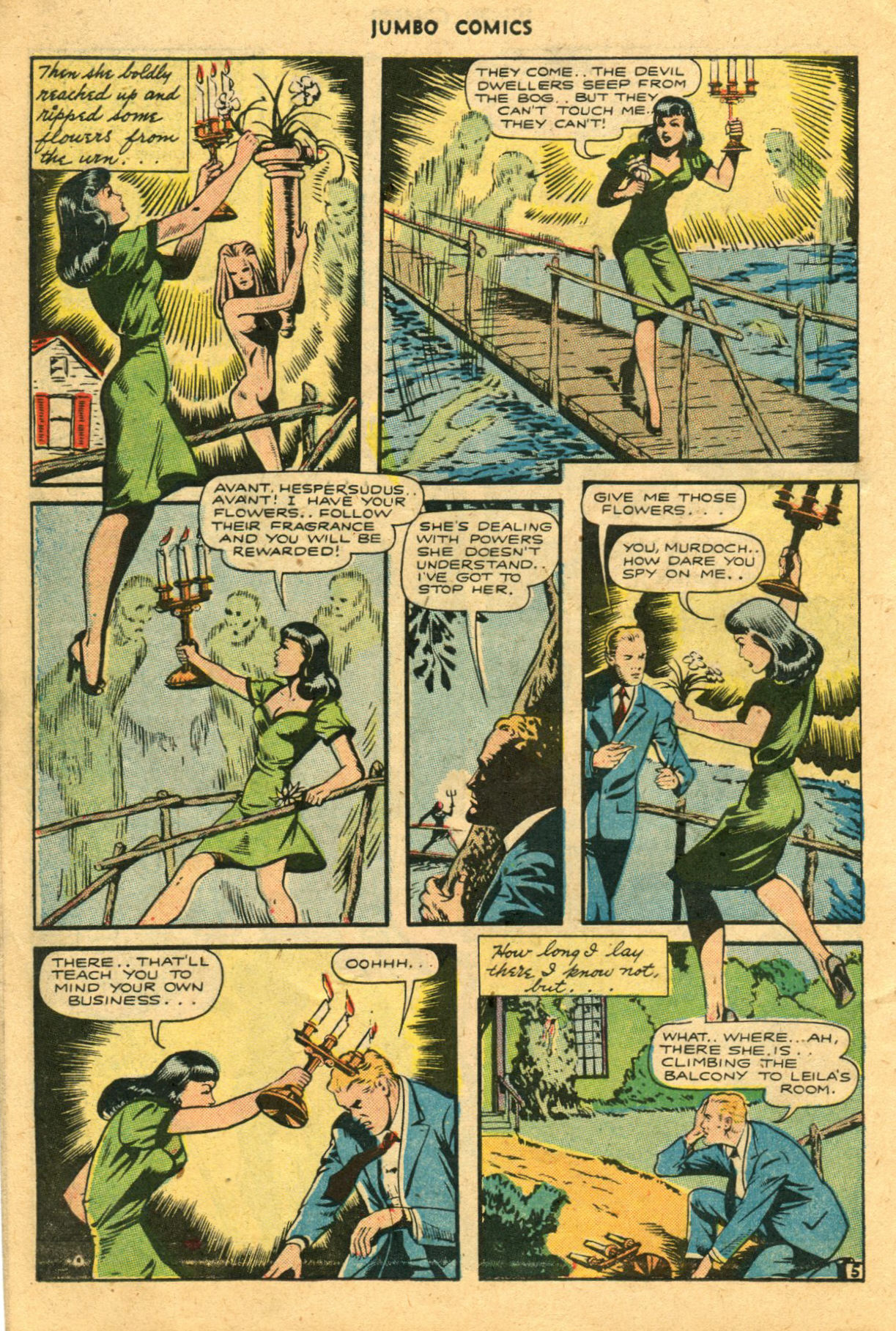 Read online Jumbo Comics comic -  Issue #81 - 32