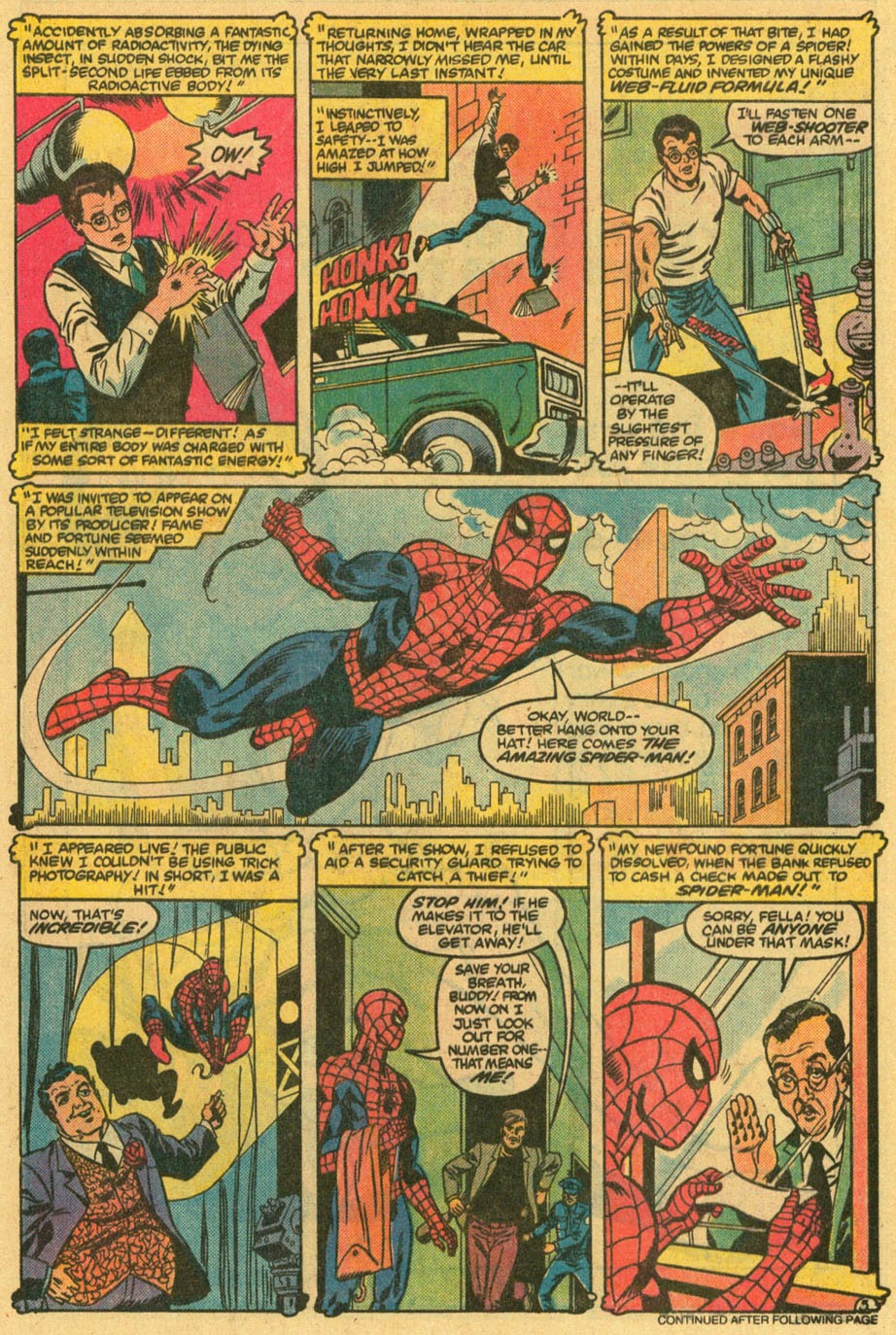 Read online Spider-Man: Christmas in Dallas (Dallas Times Herald Giveaway) comic -  Issue # Full - 9