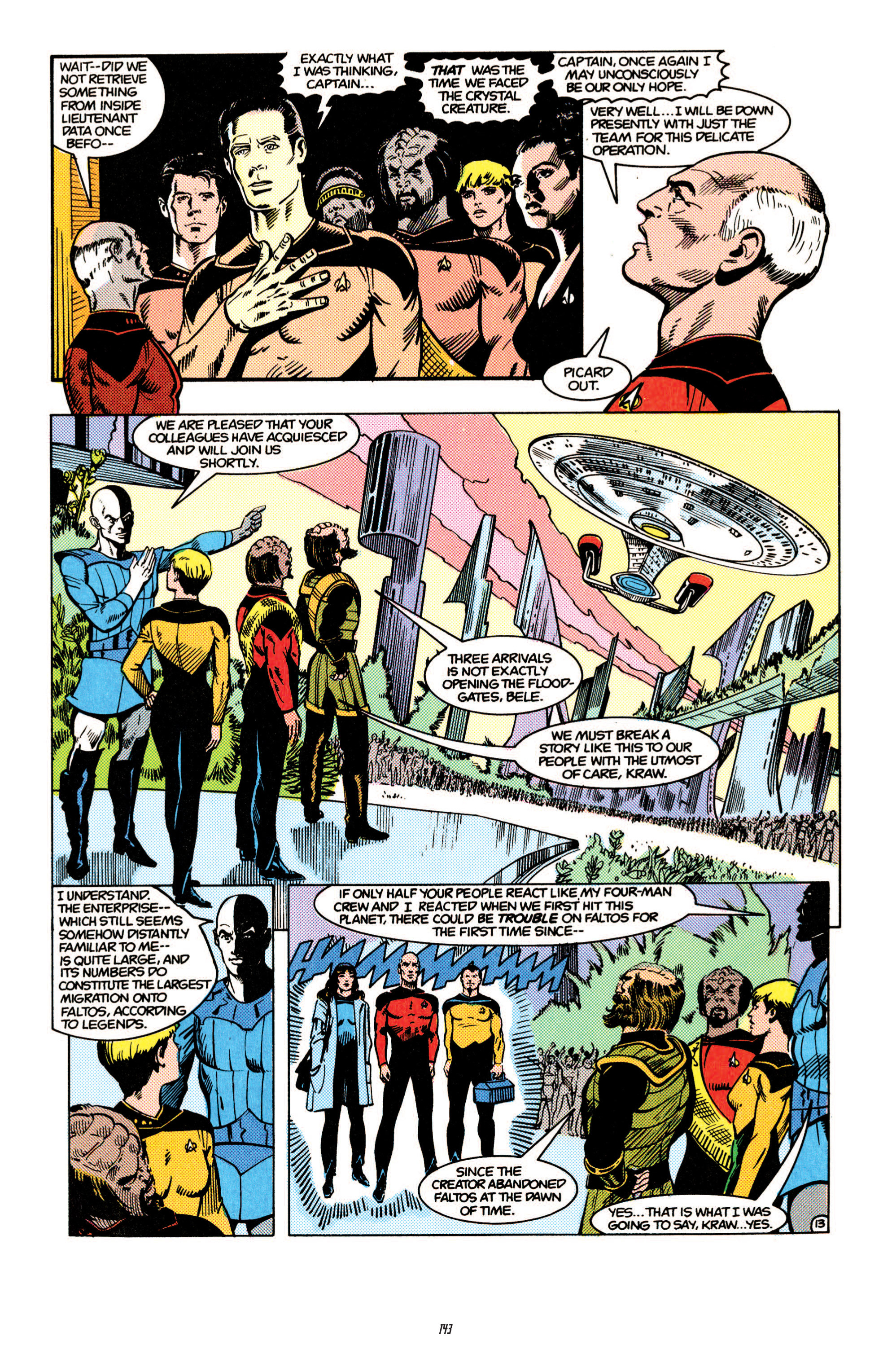 Read online Star Trek Classics comic -  Issue #4 - 142