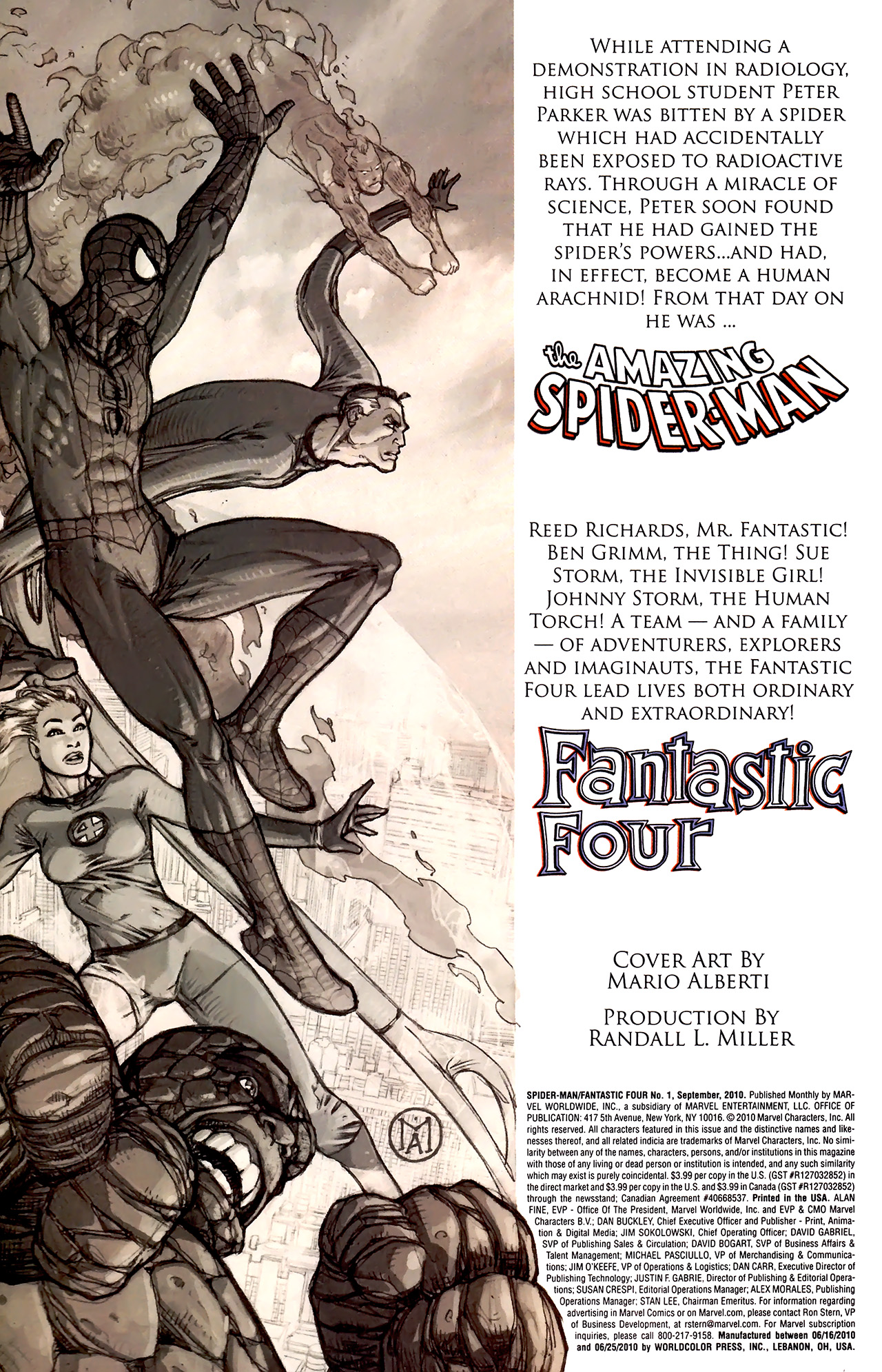 Read online Spider-Man/Fantastic Four comic -  Issue #1 - 2