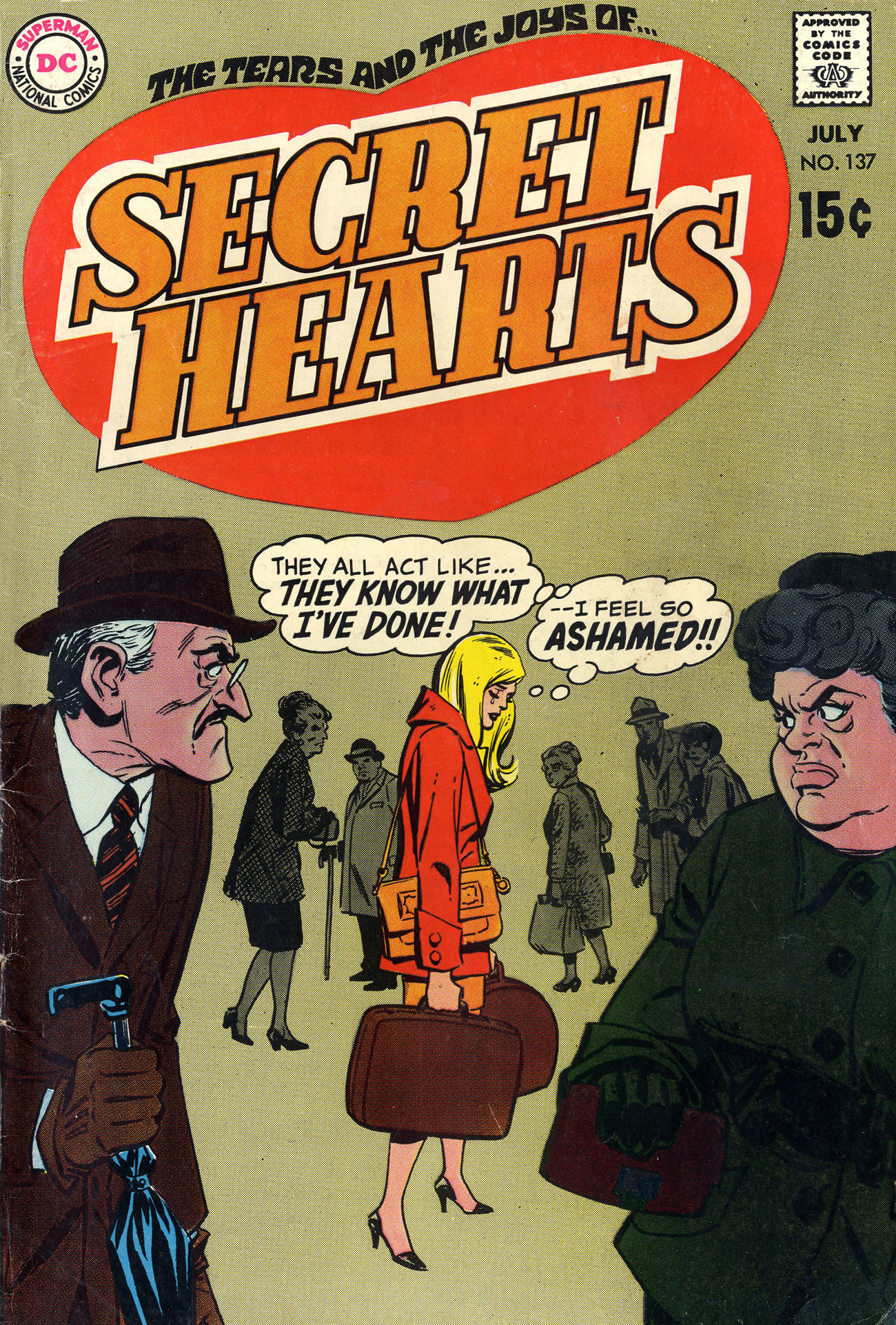 Read online Secret Hearts comic -  Issue #137 - 1