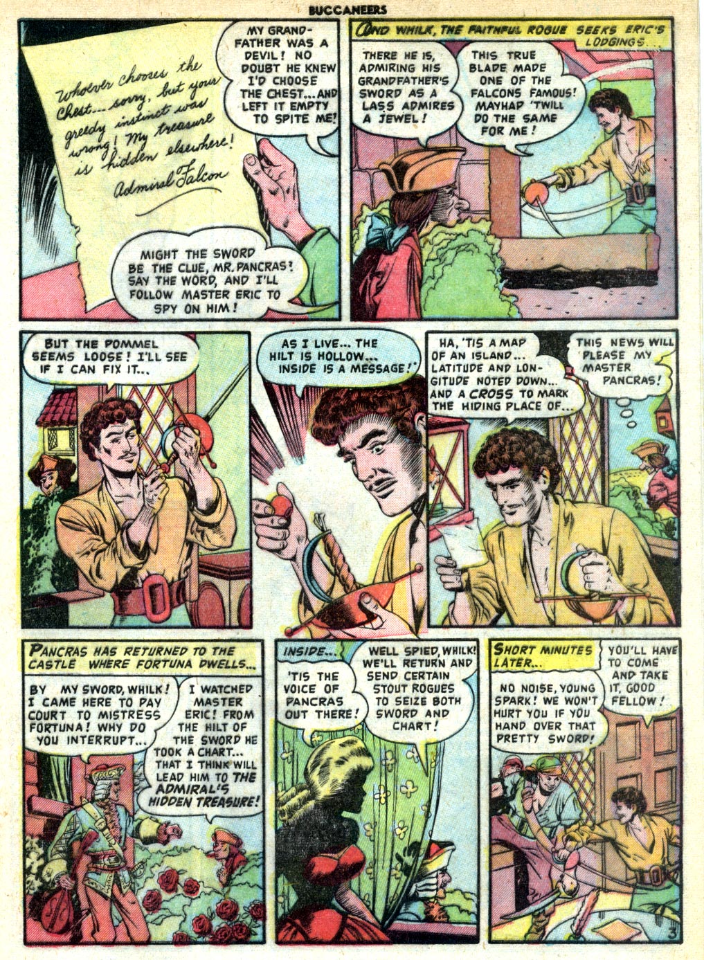 Read online Buccaneers comic -  Issue #19 - 21