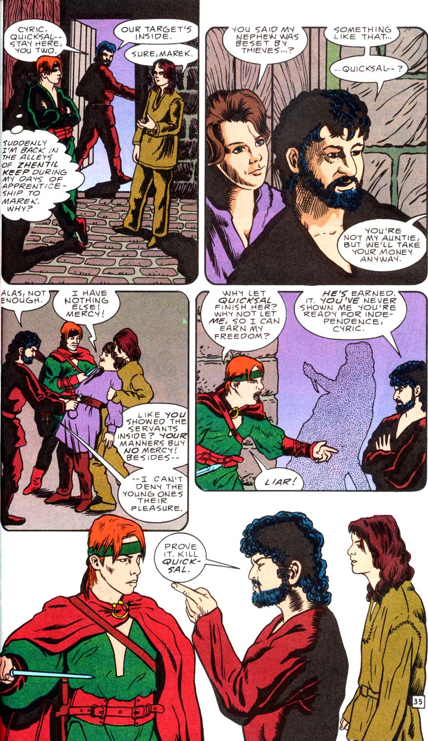 Read online Avatar comic -  Issue #1 - 35