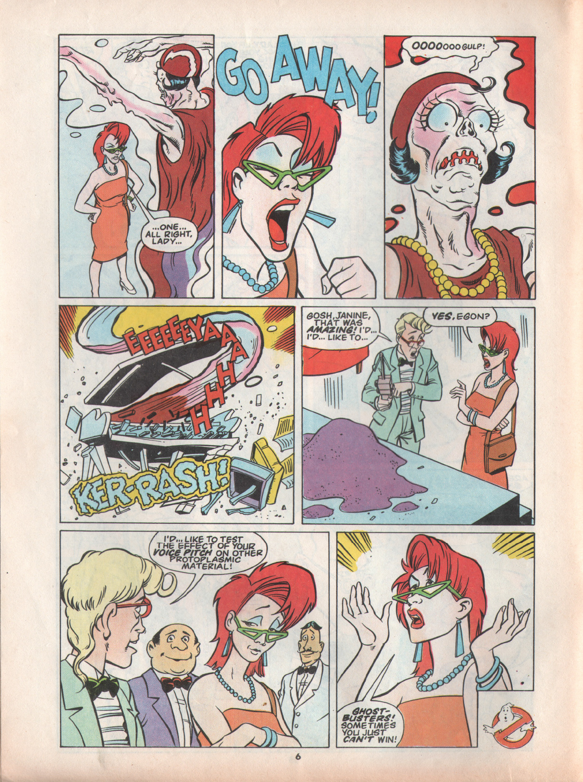 Read online The Real Ghostbusters comic -  Issue #25 - 6