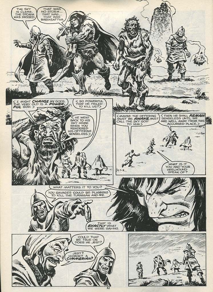 Read online The Savage Sword Of Conan comic -  Issue #178 - 44