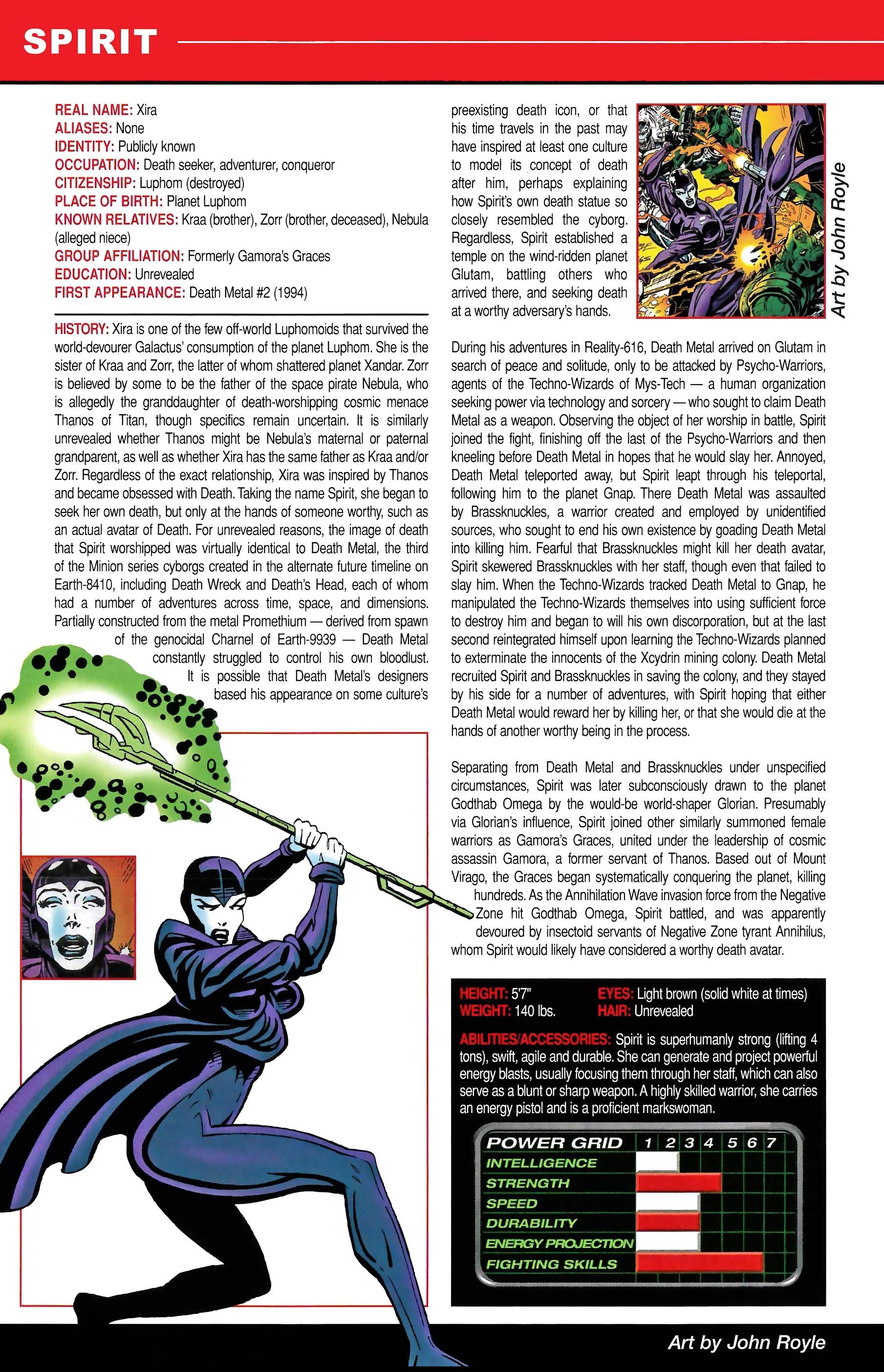 Read online Official Handbook of the Marvel Universe A to Z comic -  Issue # TPB 11 (Part 1) - 50
