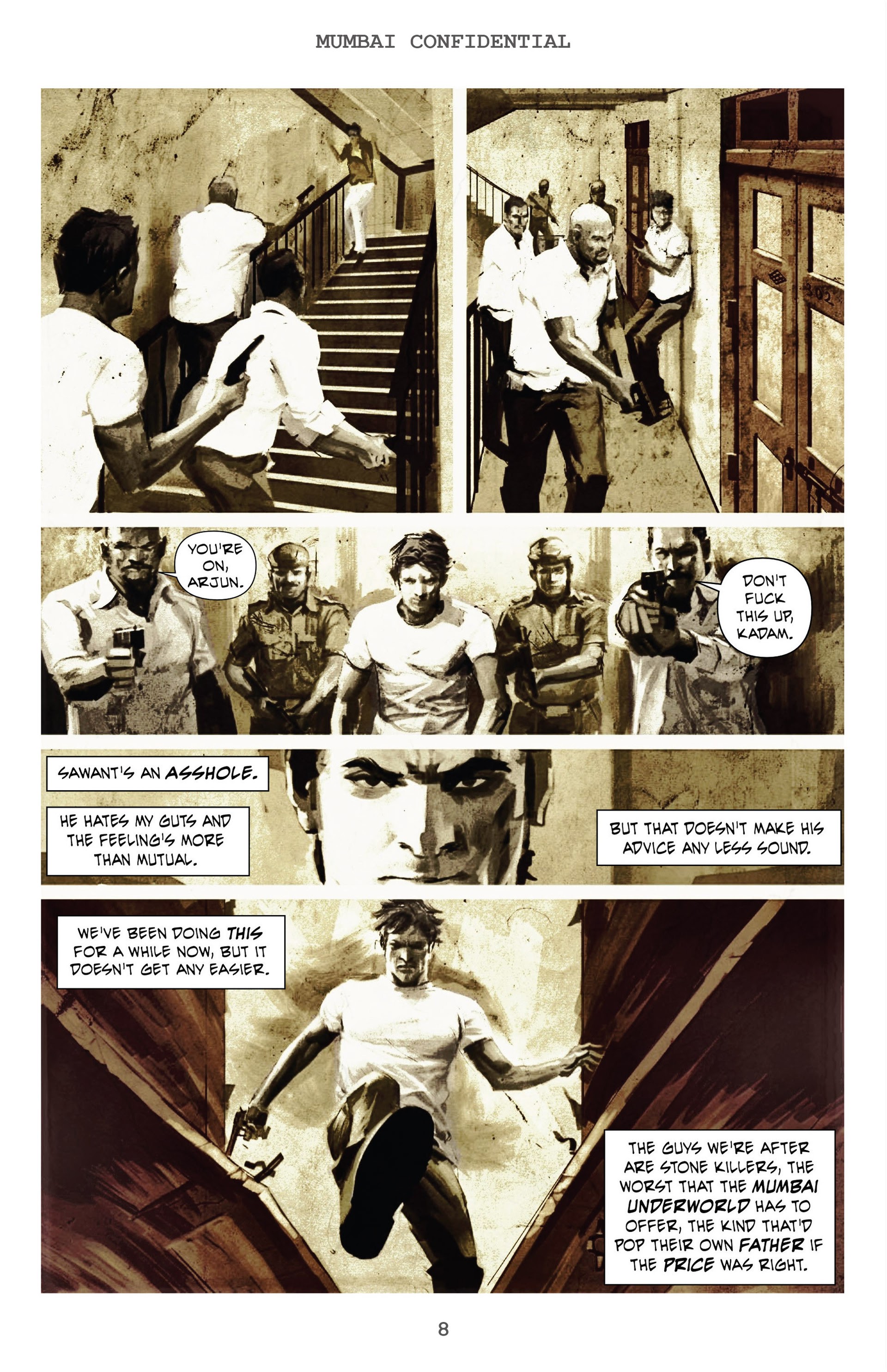 Read online Mumbai Confidential comic -  Issue #2 - 8