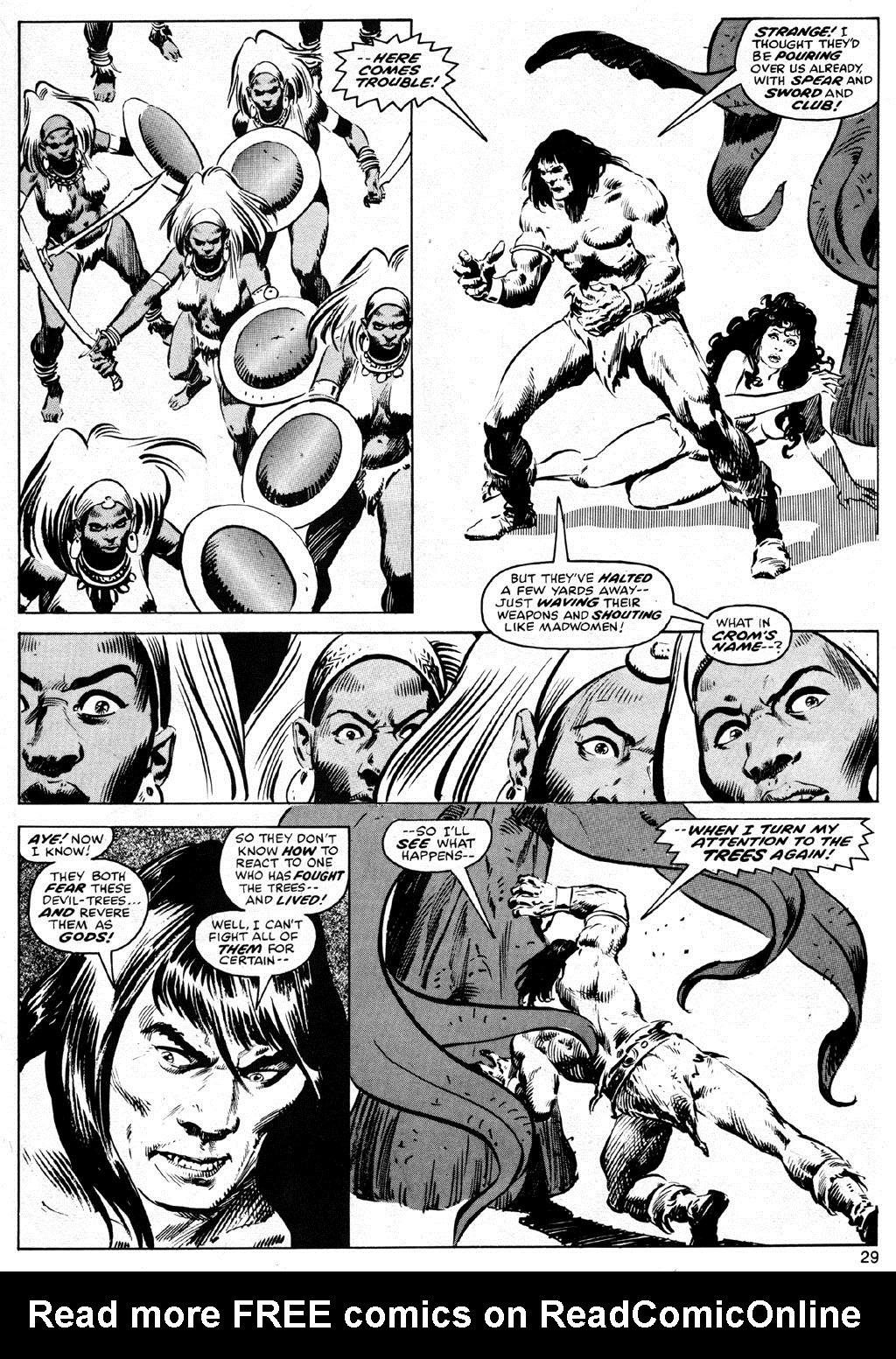 Read online The Savage Sword Of Conan comic -  Issue #42 - 29