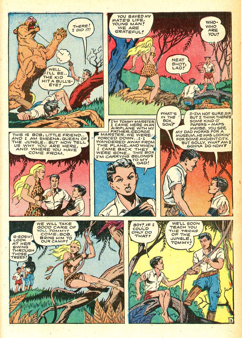 Read online Sheena, Queen of the Jungle (1942) comic -  Issue #4 - 41
