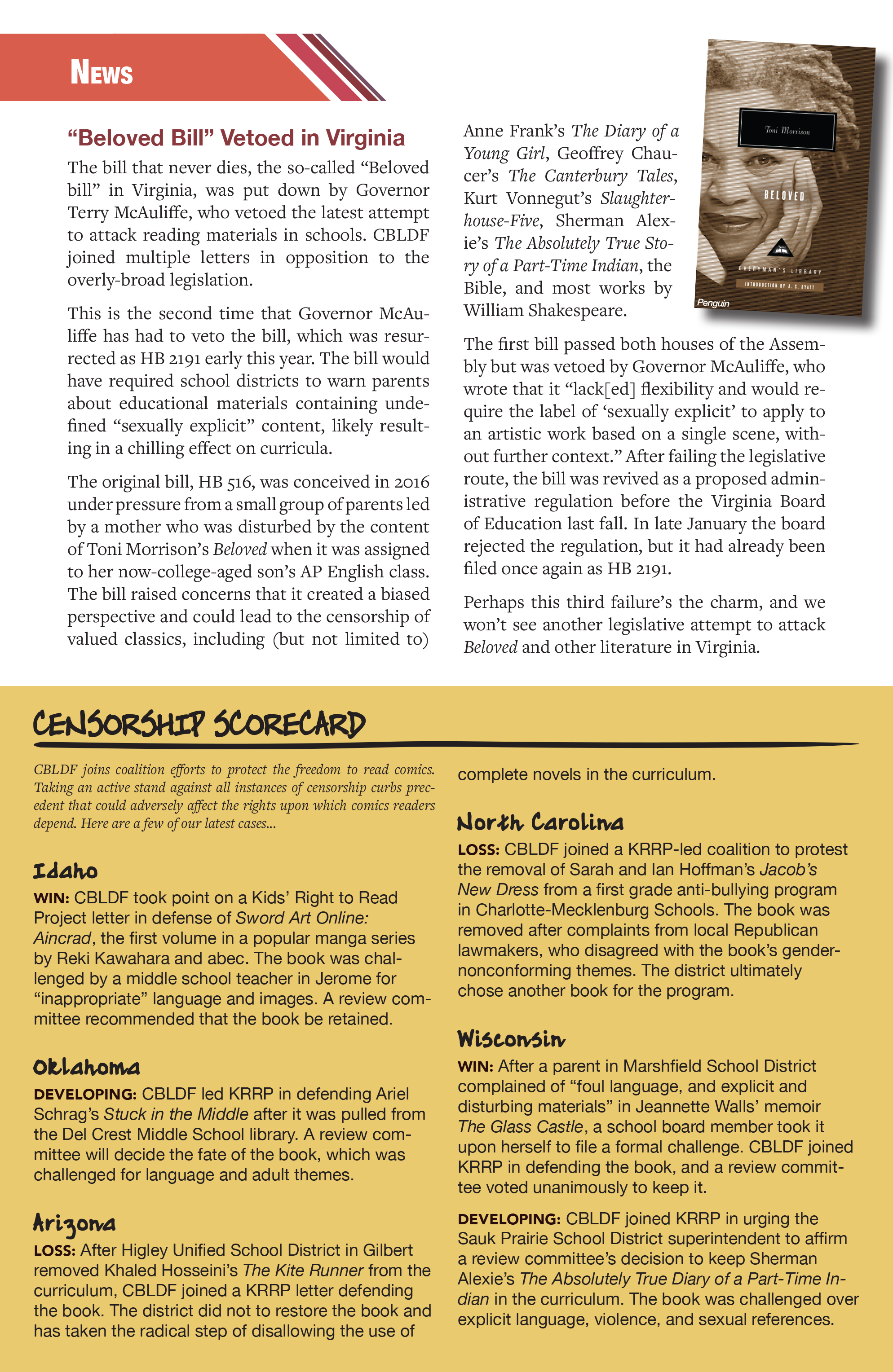 Read online CBLDF Defender Vol. 2 comic -  Issue #2 - 4