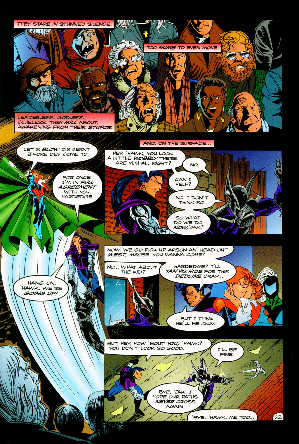 Read online ShadowHawk comic -  Issue #11 - 19
