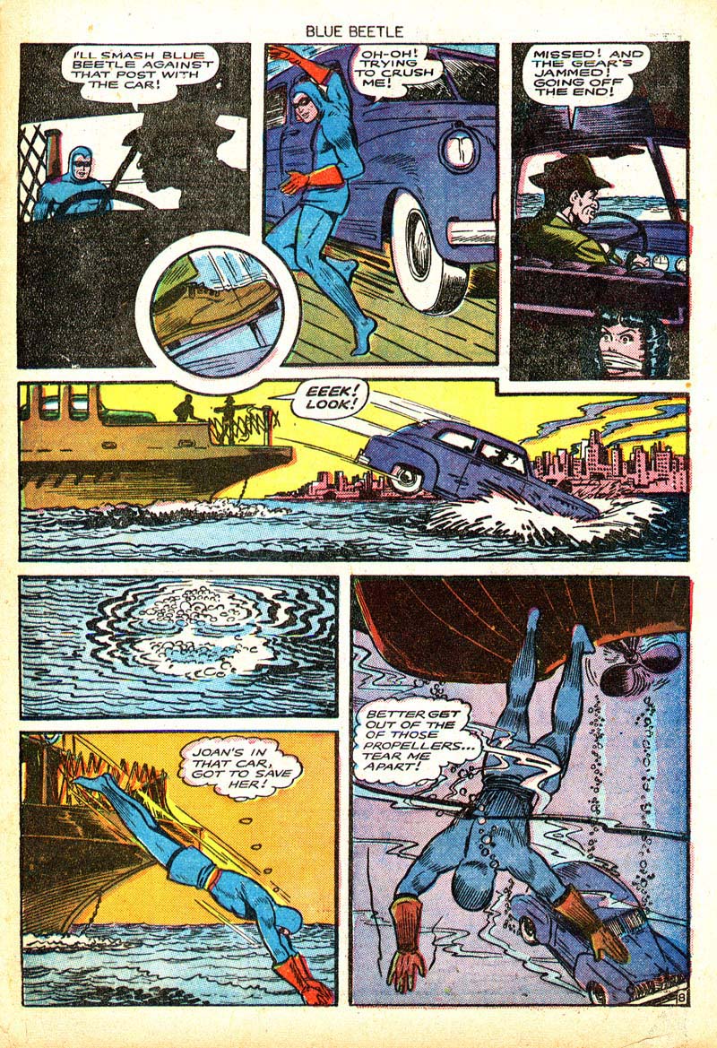 Read online The Blue Beetle comic -  Issue #53 - 9