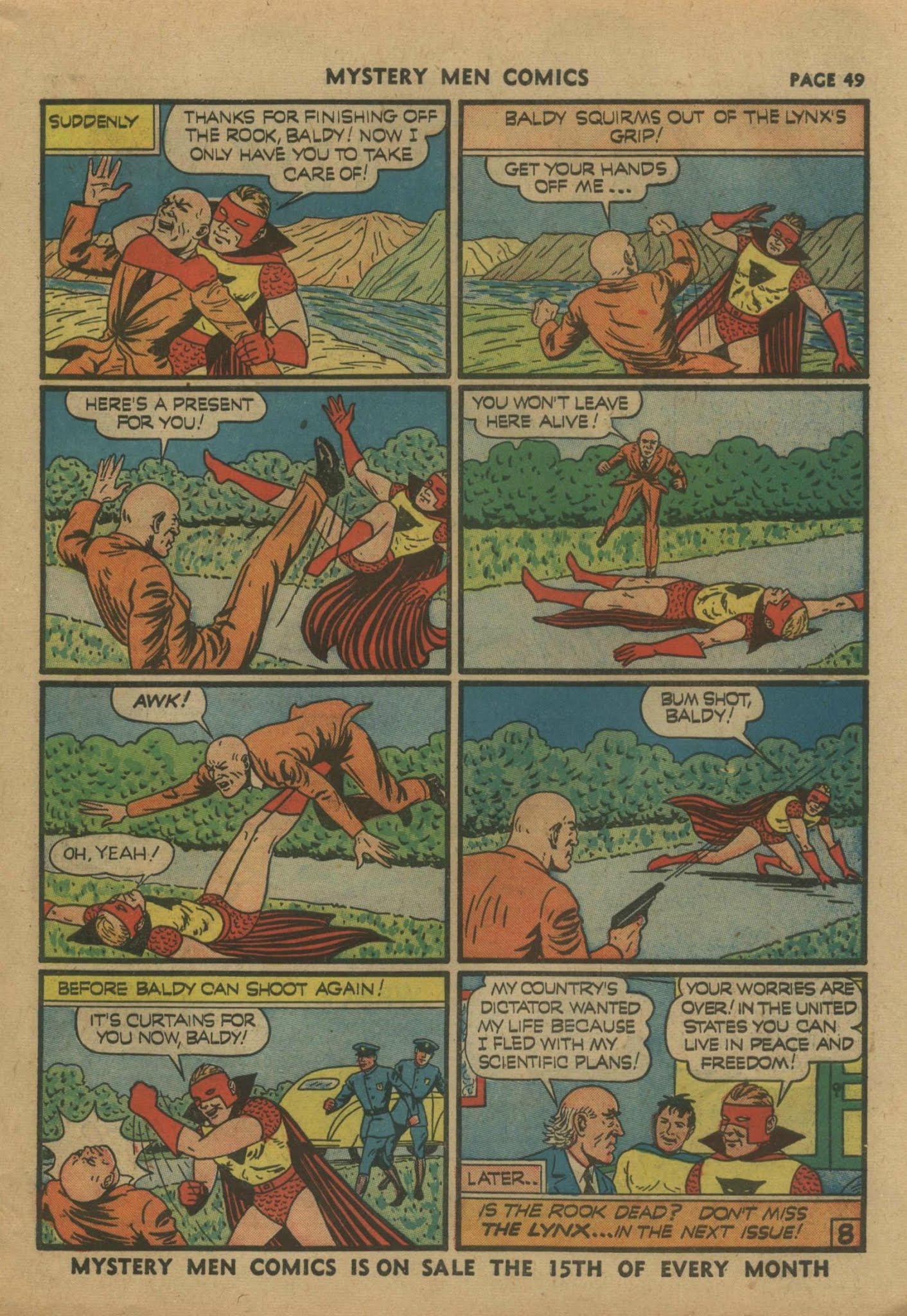 Read online Mystery Men Comics comic -  Issue #21 - 51