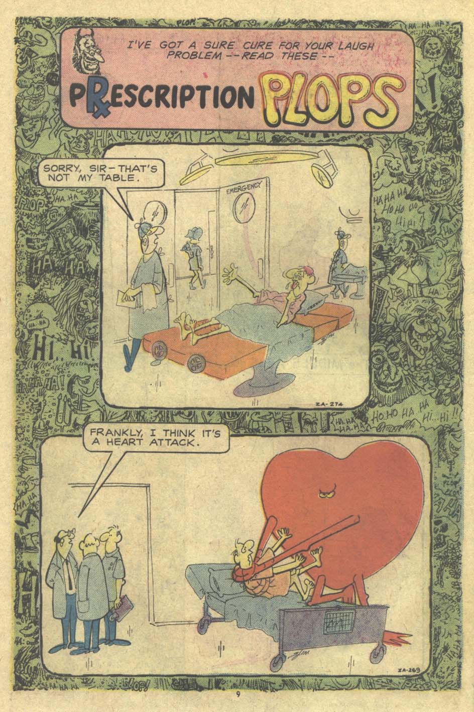 Read online Plop! comic -  Issue #9 - 10