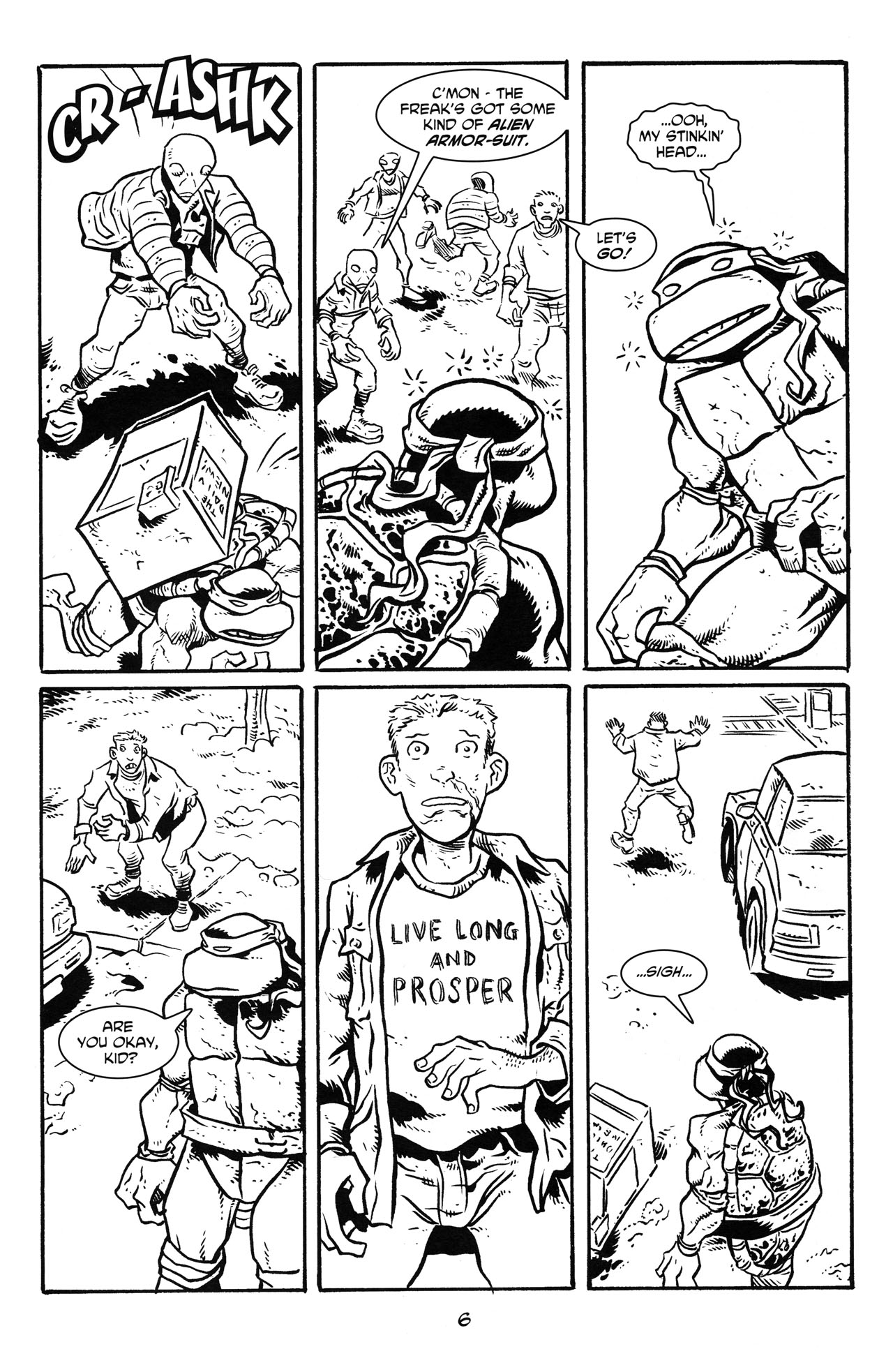 Read online Michelangelo The Third Kind comic -  Issue #2 - 8