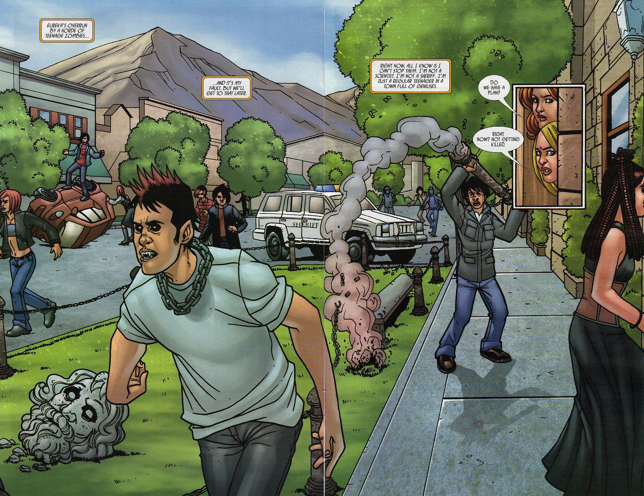 Read online Eureka: Dormant Gene comic -  Issue #4 - 4