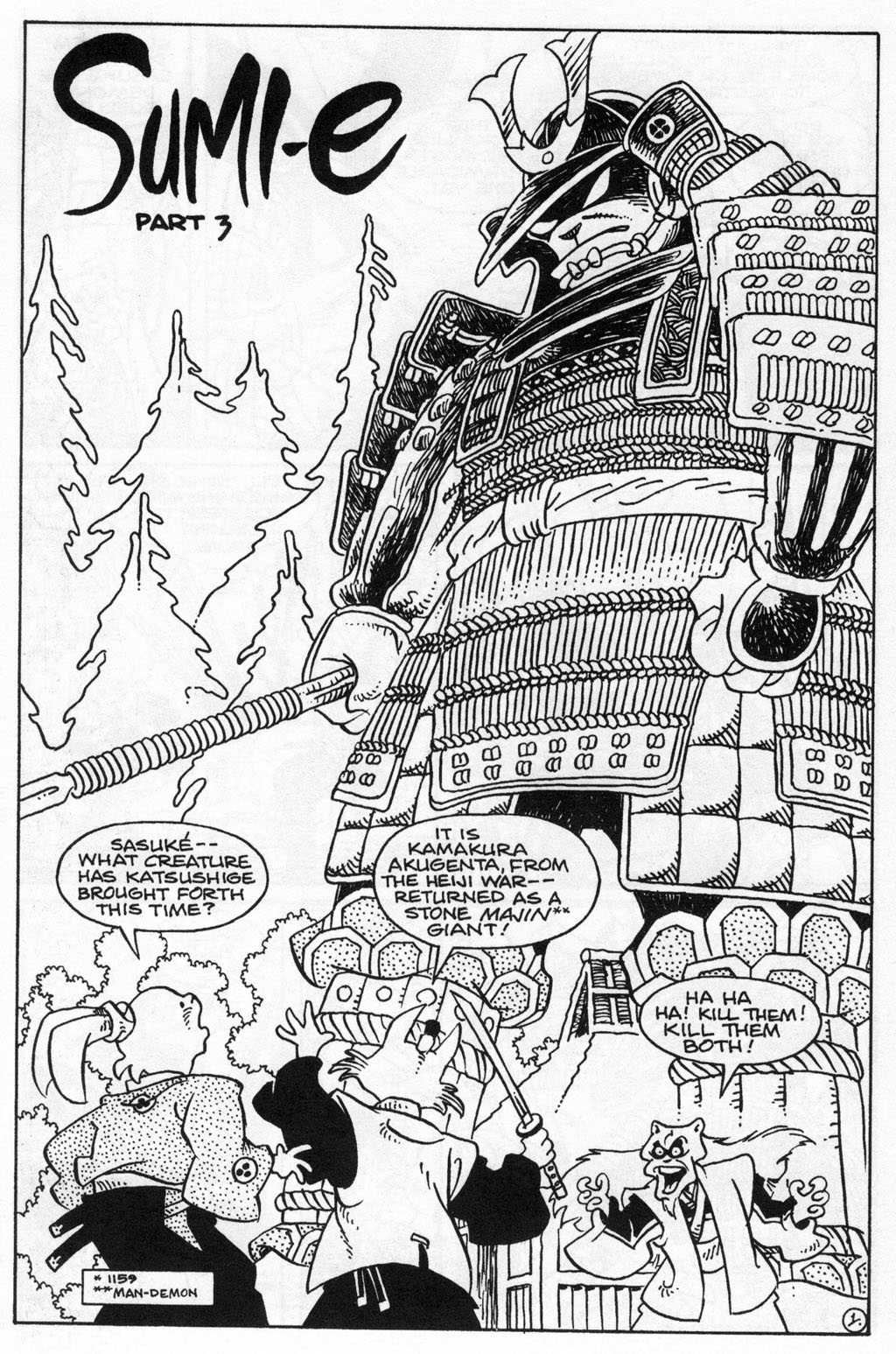 Usagi Yojimbo (1996) Issue #68 #68 - English 3