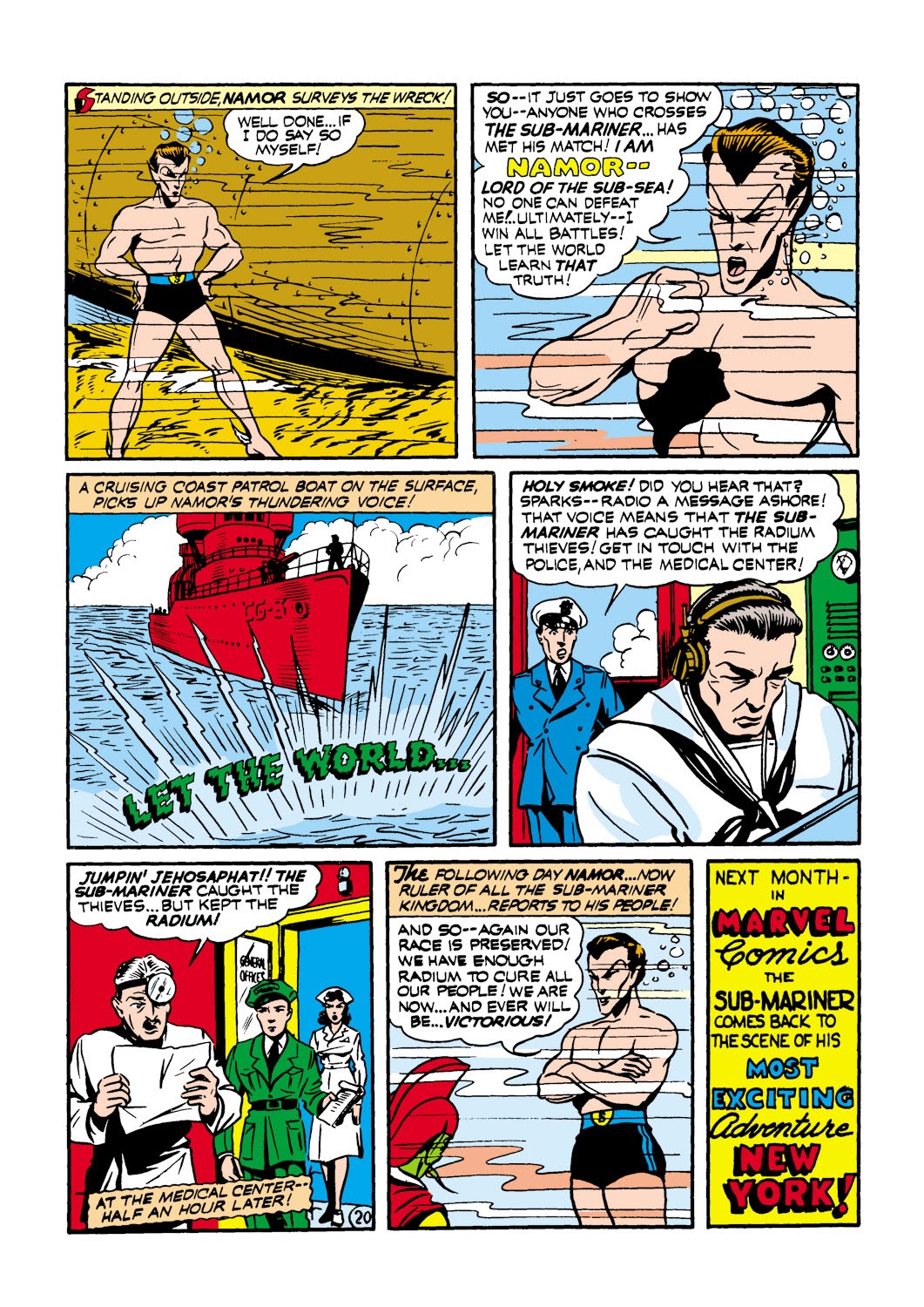 Read online Sub-Mariner Comics comic -  Issue #1 - 43
