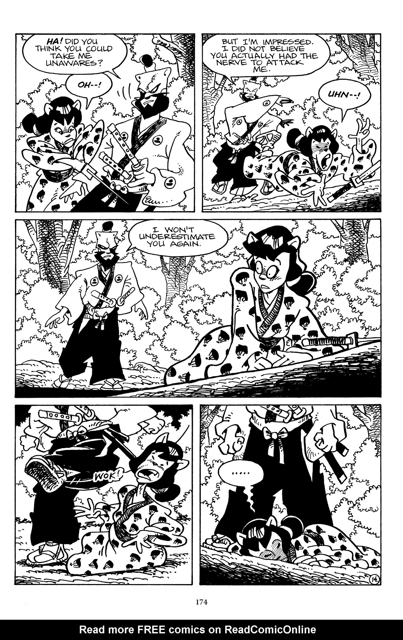 Read online The Usagi Yojimbo Saga comic -  Issue # TPB 6 - 173