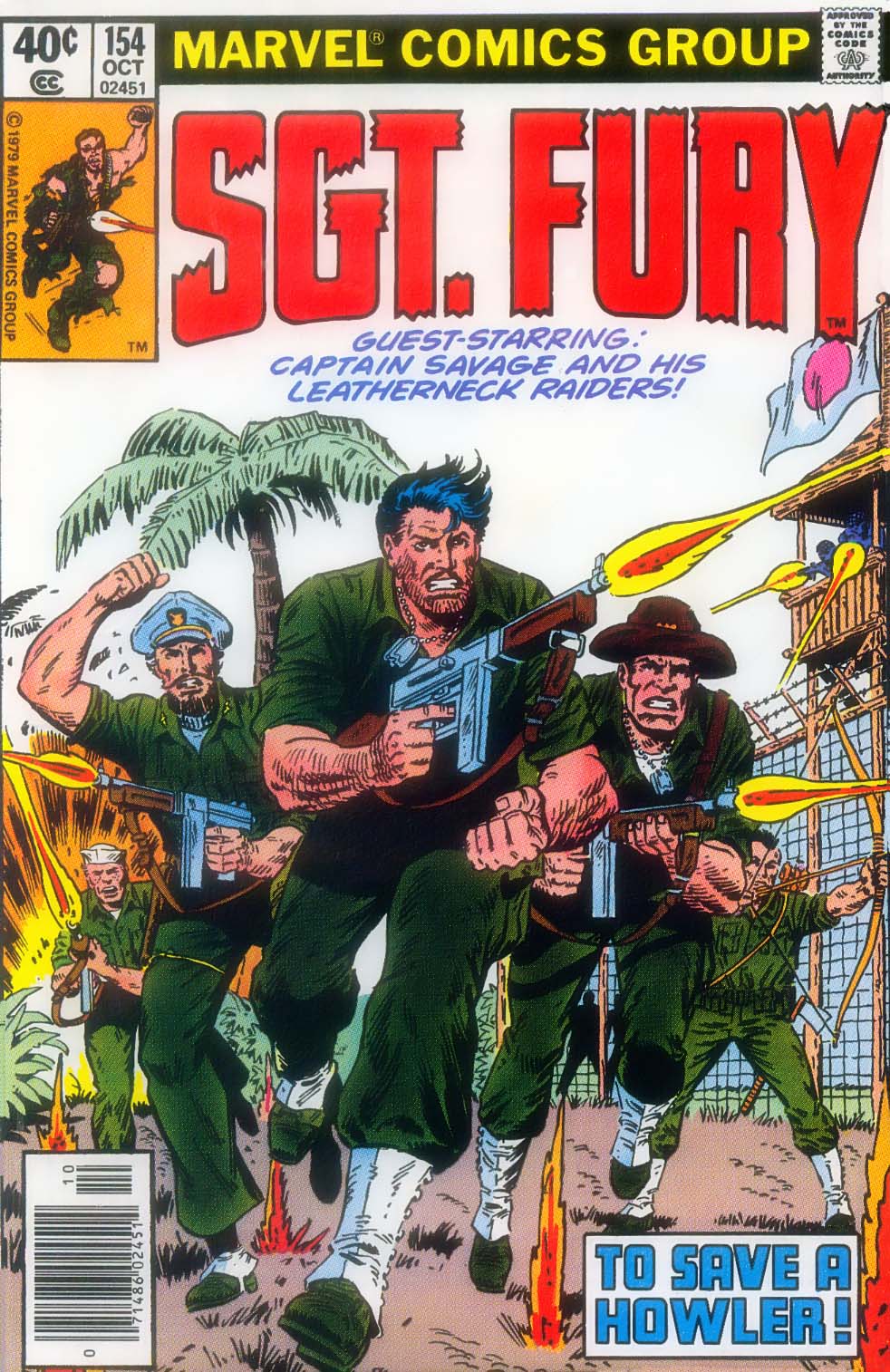 Read online Sgt. Fury comic -  Issue #154 - 1