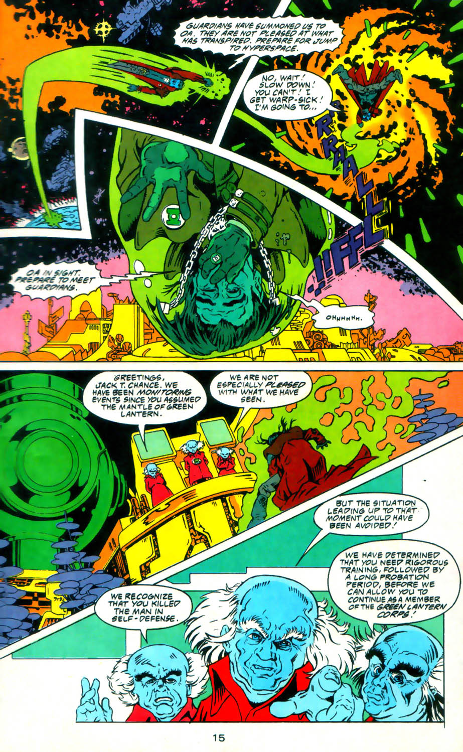 Read online Green Lantern Corps Quarterly comic -  Issue #1 - 16