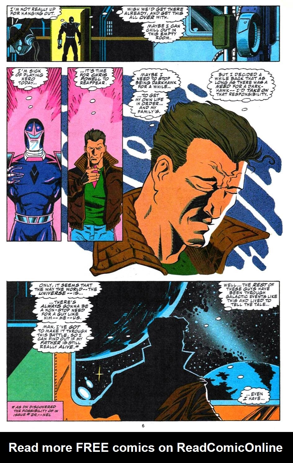 Read online Darkhawk (1991) comic -  Issue #31 - 6